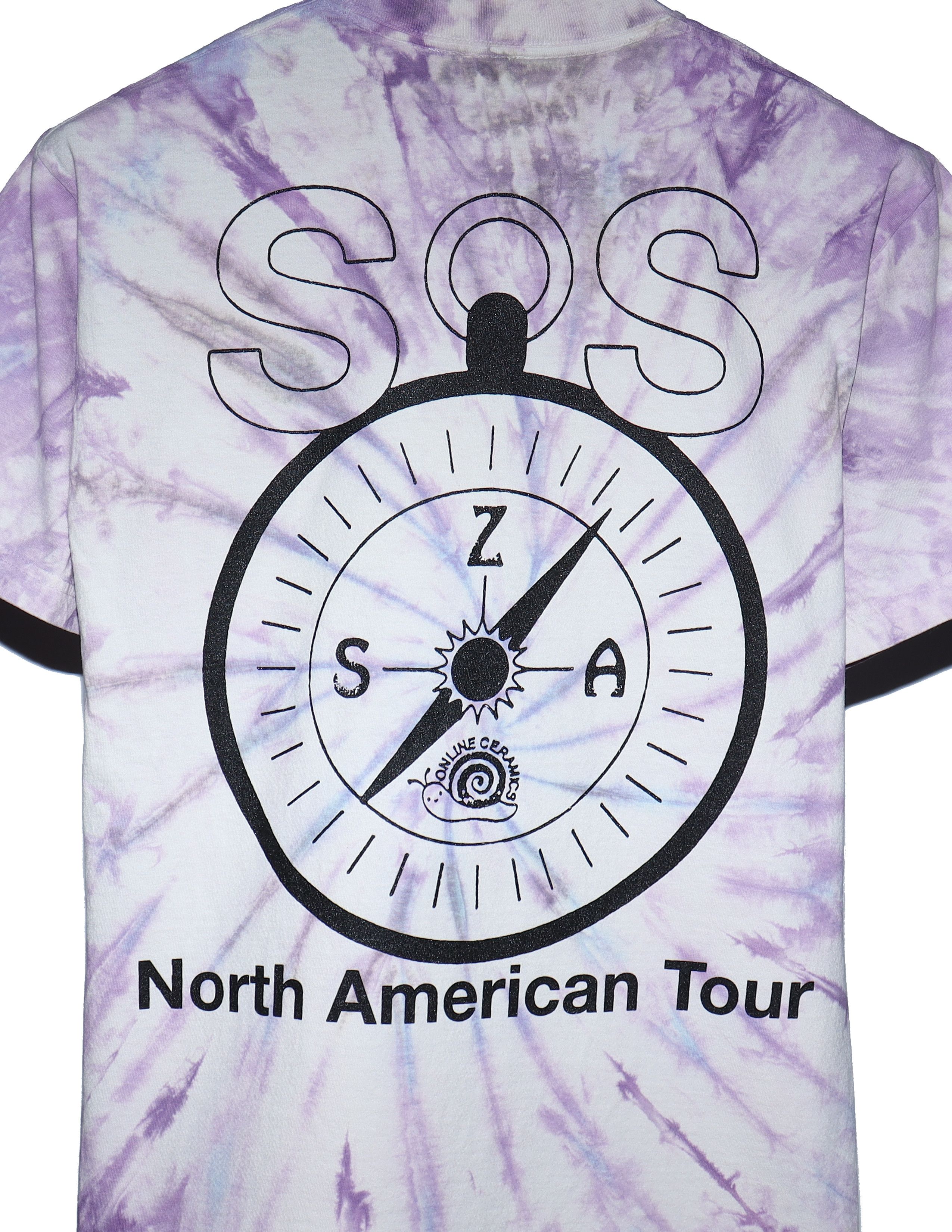 Online Ceramics SZA SOS Online Ceramics Tour Tee Size US S / EU 44-46 / 1 - 4 Thumbnail