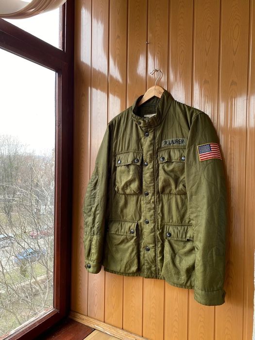 Vintage Polo Ralph Lauren Military USA Jacket