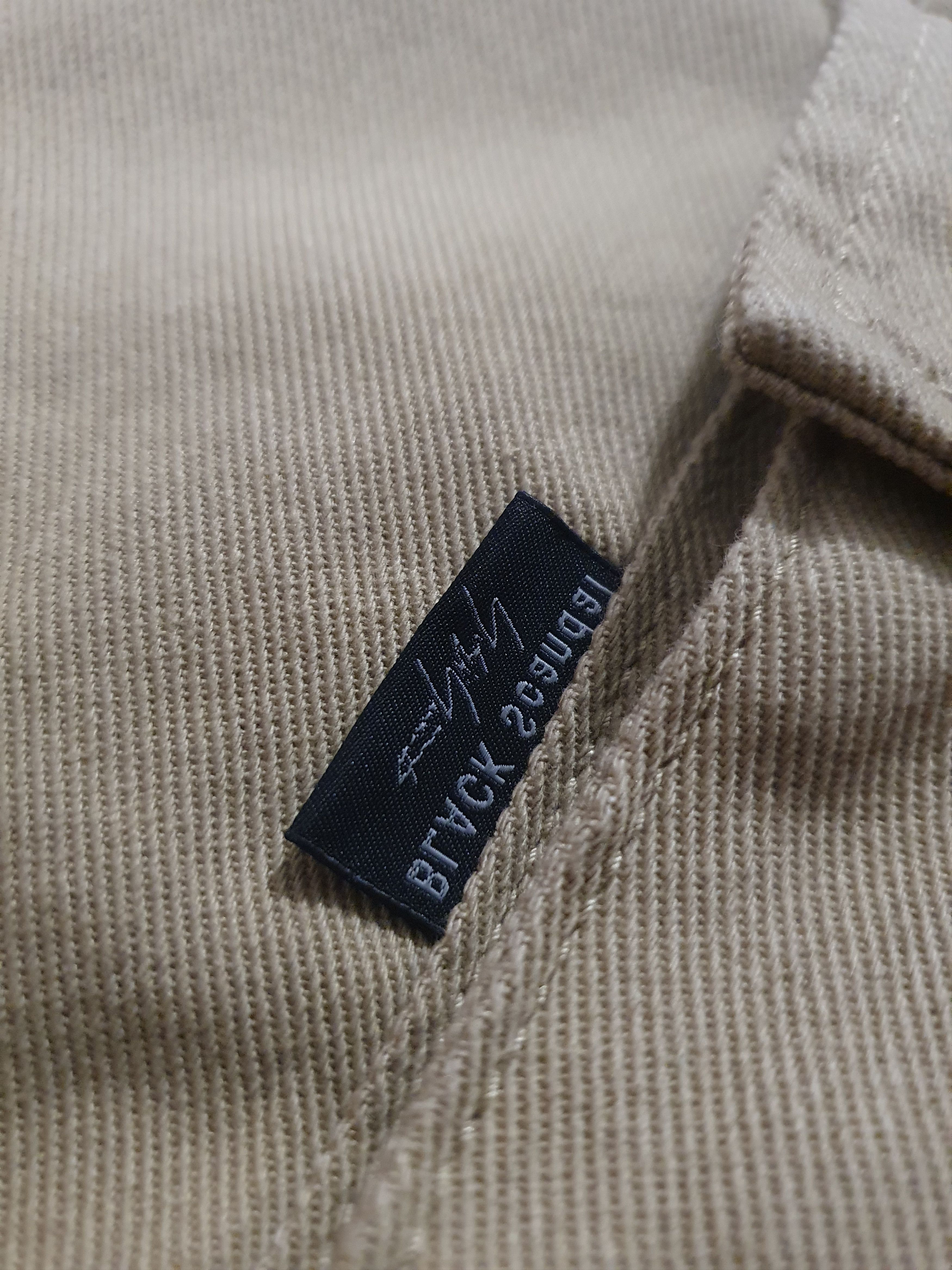 Yohji Yamamoto A/W2022 Yohji Yamamoto Black Scandal Sand KATSURAGI OVERALLS Size US 31 - 15 Thumbnail