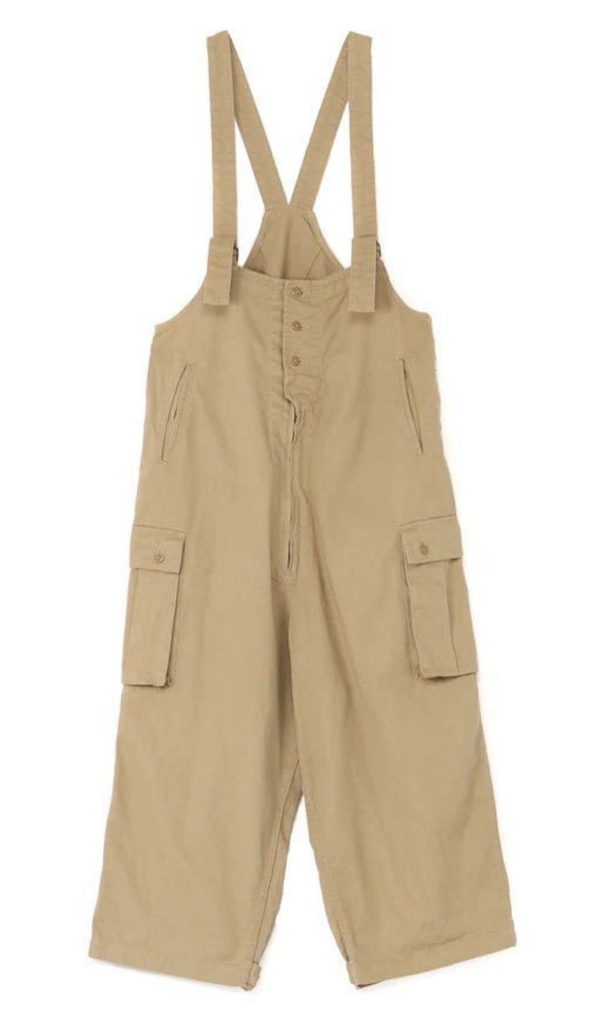 Yohji Yamamoto A/W2022 Yohji Yamamoto Black Scandal Sand KATSURAGI OVERALLS Size US 31 - 1 Thumbnail