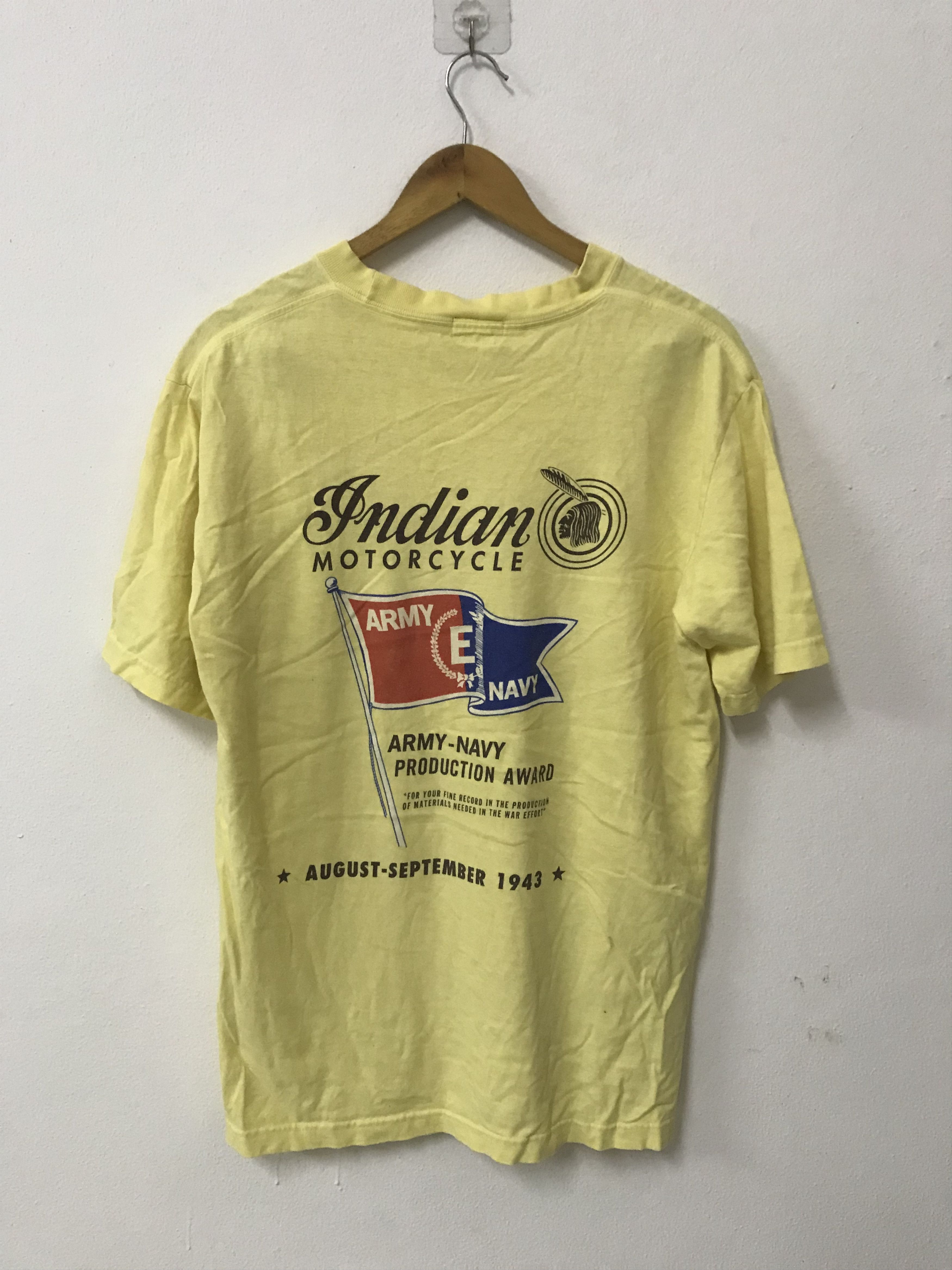 Indian Motorcycle Vintage indian motorcycle army awards Size US M / EU 48-50 / 2 - 8 Thumbnail