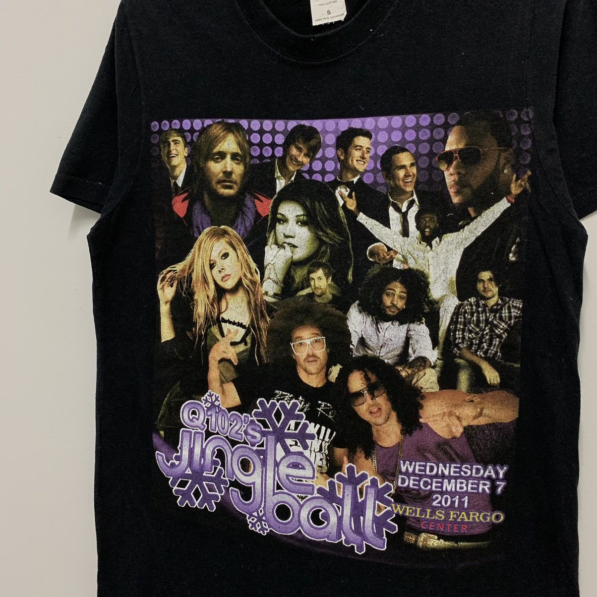 Band Tees Jingle ball 2011 t shirt full print design.. Size US S / EU 44-46 / 1 - 2 Thumbnail