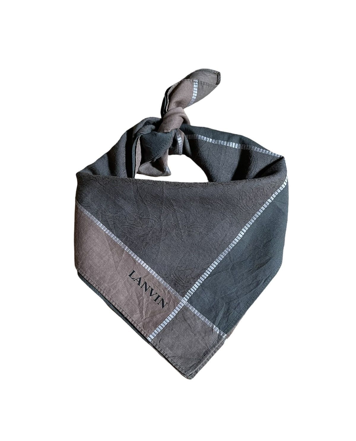 Lanvin × Vintage vintage lanvin paris handkerchief neckerchief Size ONE SIZE - 1 Thumbnail