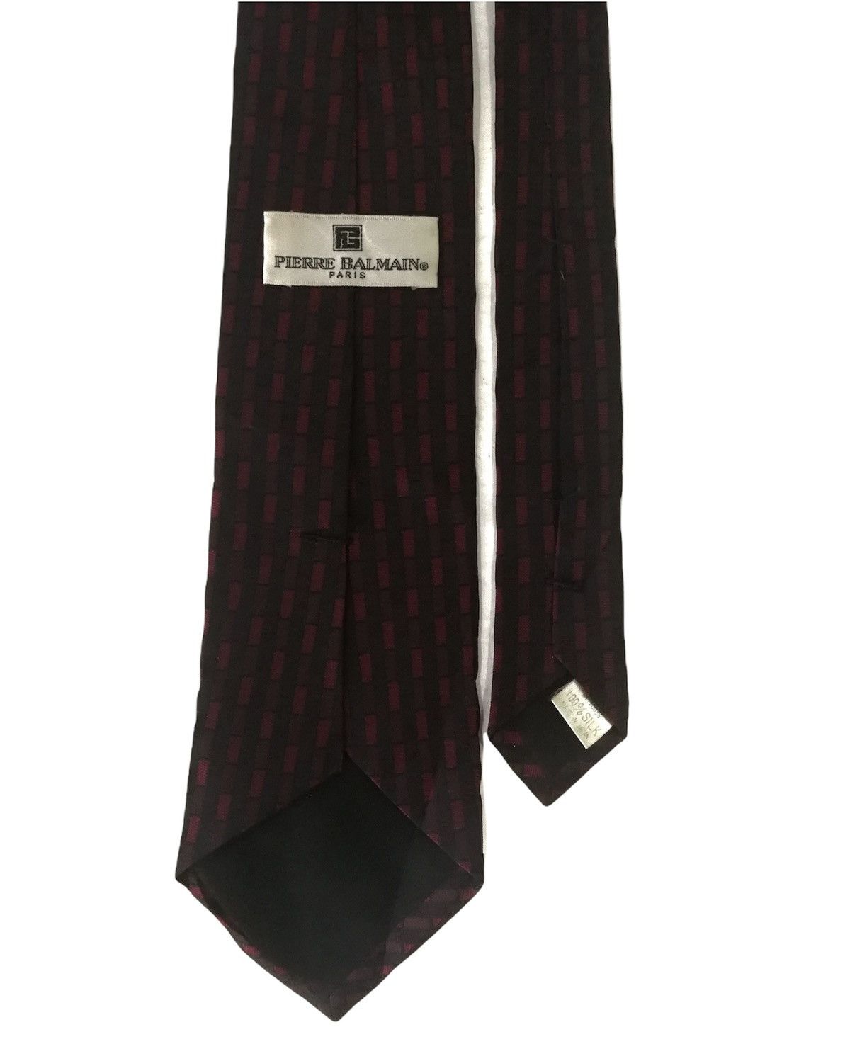 Pierre Balmain Pierre Balmain Silk Necktie Size ONE SIZE - 3 Thumbnail