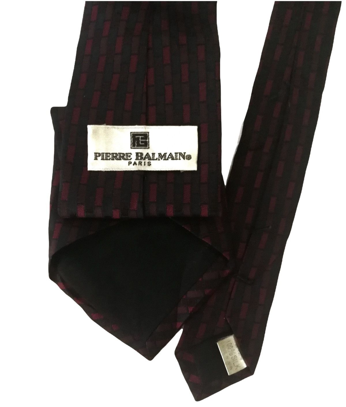 Pierre Balmain Pierre Balmain Silk Necktie Size ONE SIZE - 4 Thumbnail
