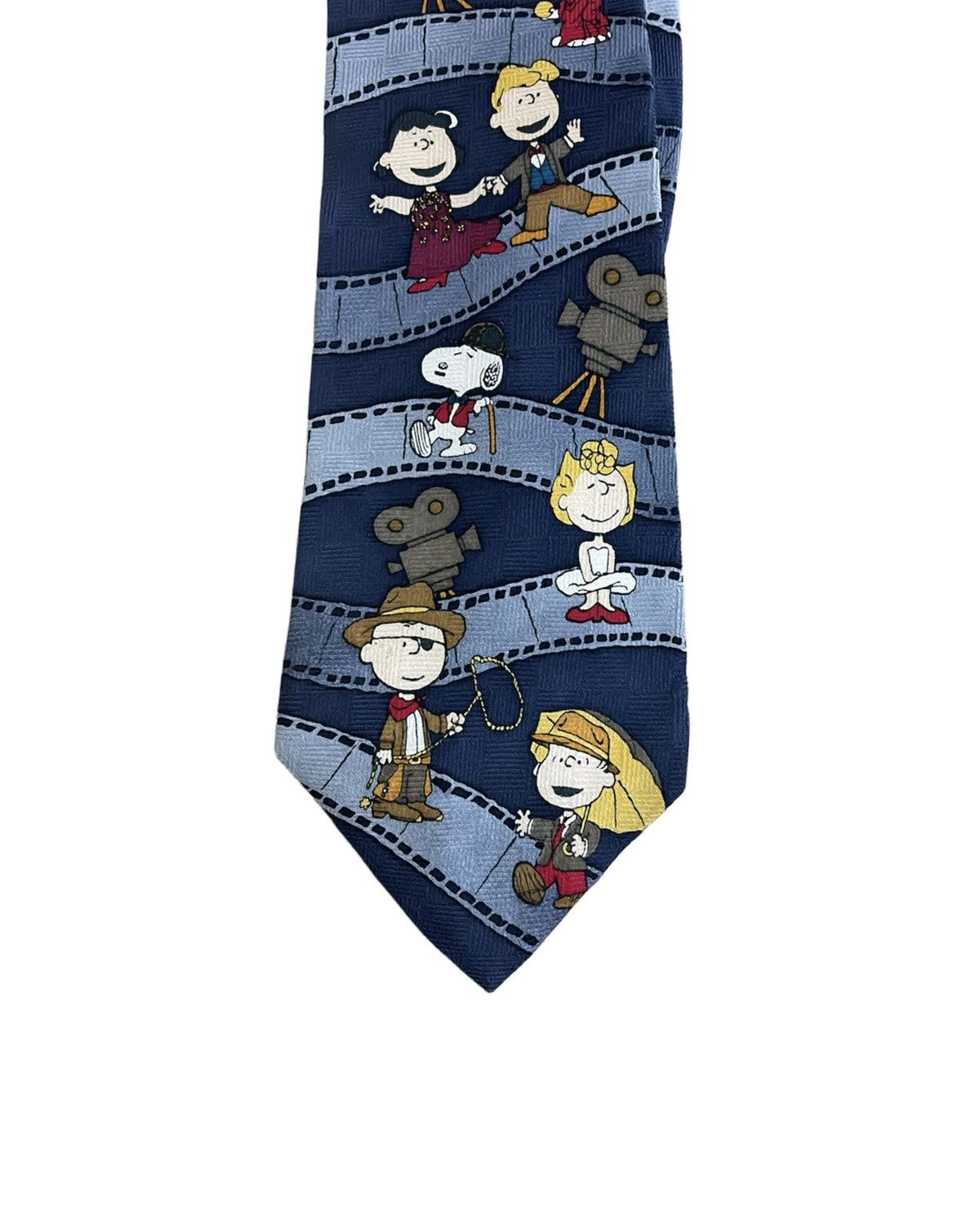 Peanuts × Vintage Snoopy peanuts silk necktie made in usa Size ONE SIZE - 3 Thumbnail