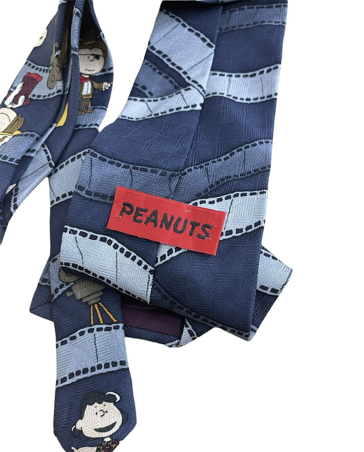 Peanuts × Vintage Snoopy peanuts silk necktie made in usa Size ONE SIZE - 5 Thumbnail