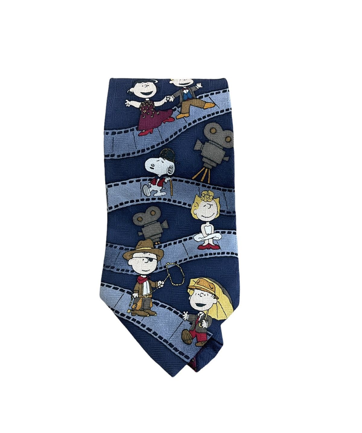 Peanuts × Vintage Snoopy peanuts silk necktie made in usa Size ONE SIZE - 2 Thumbnail