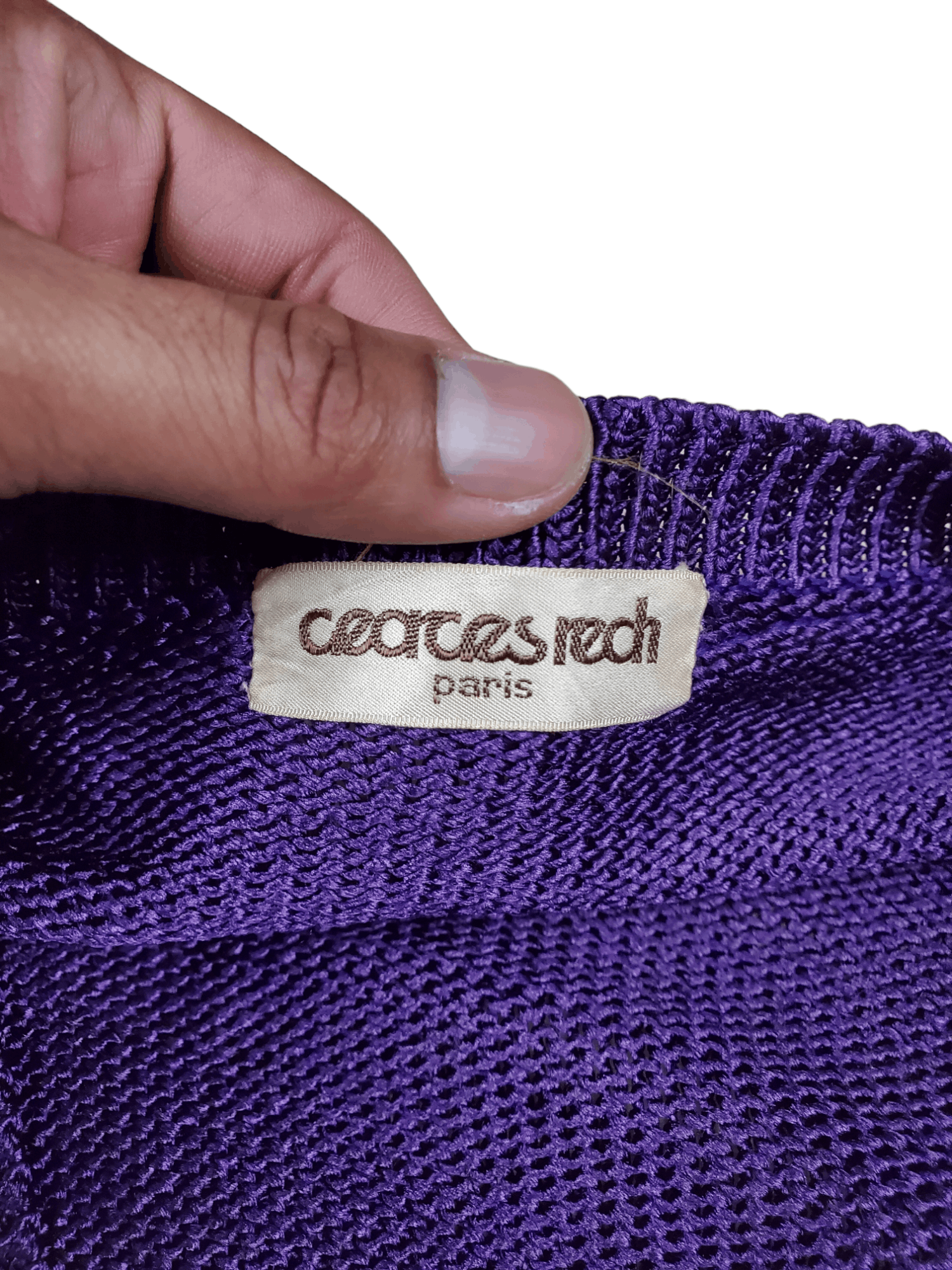 Japanese Brand × Vintage Vintage Cardigan Cearces Rech Paris Size L / US 10 / IT 46 - 5 Thumbnail