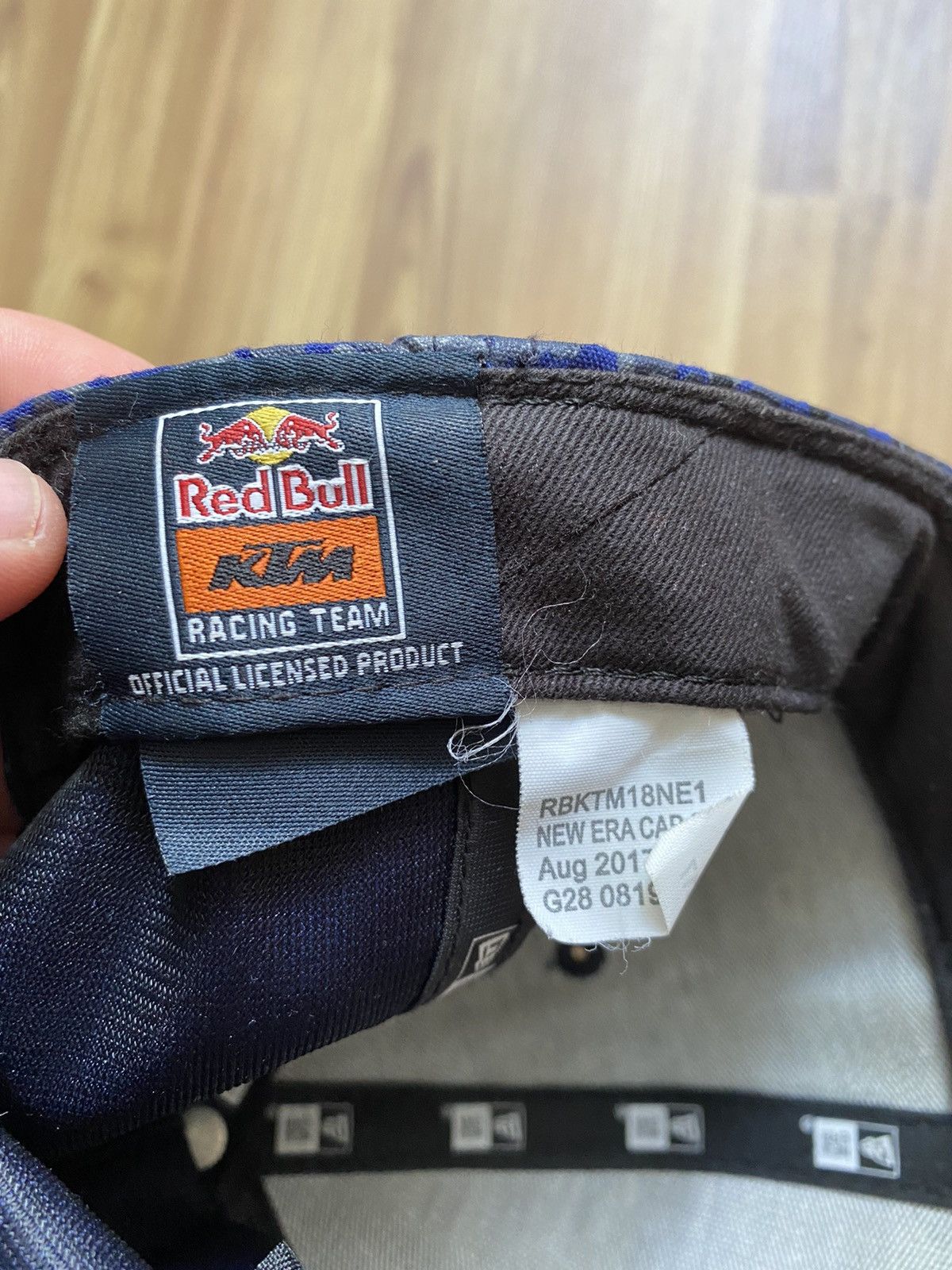 NASCAR Infinity Red Bull KYM Racing Cap Hat Ferrari Marlboro Size ONE SIZE - 9 Thumbnail