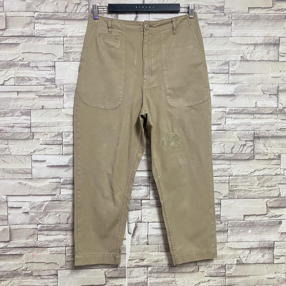Ne-Net Ne-net Drop Pants Embroidery Size US 29 - 3 Thumbnail