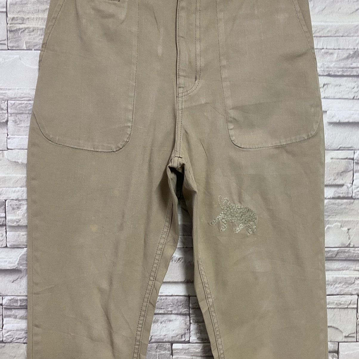 Ne-Net Ne-net Drop Pants Embroidery Size US 29 - 7 Thumbnail