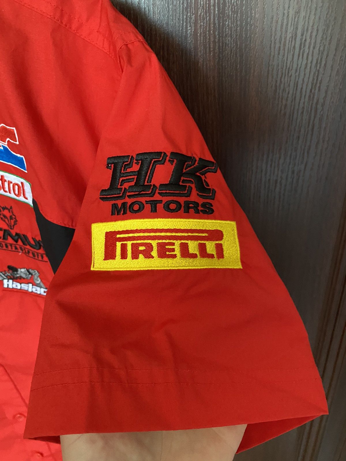 Honda Vintage Honda Castrol Button Up Shirt like Subaru Yamaha BMW Size US M / EU 48-50 / 2 - 3 Thumbnail
