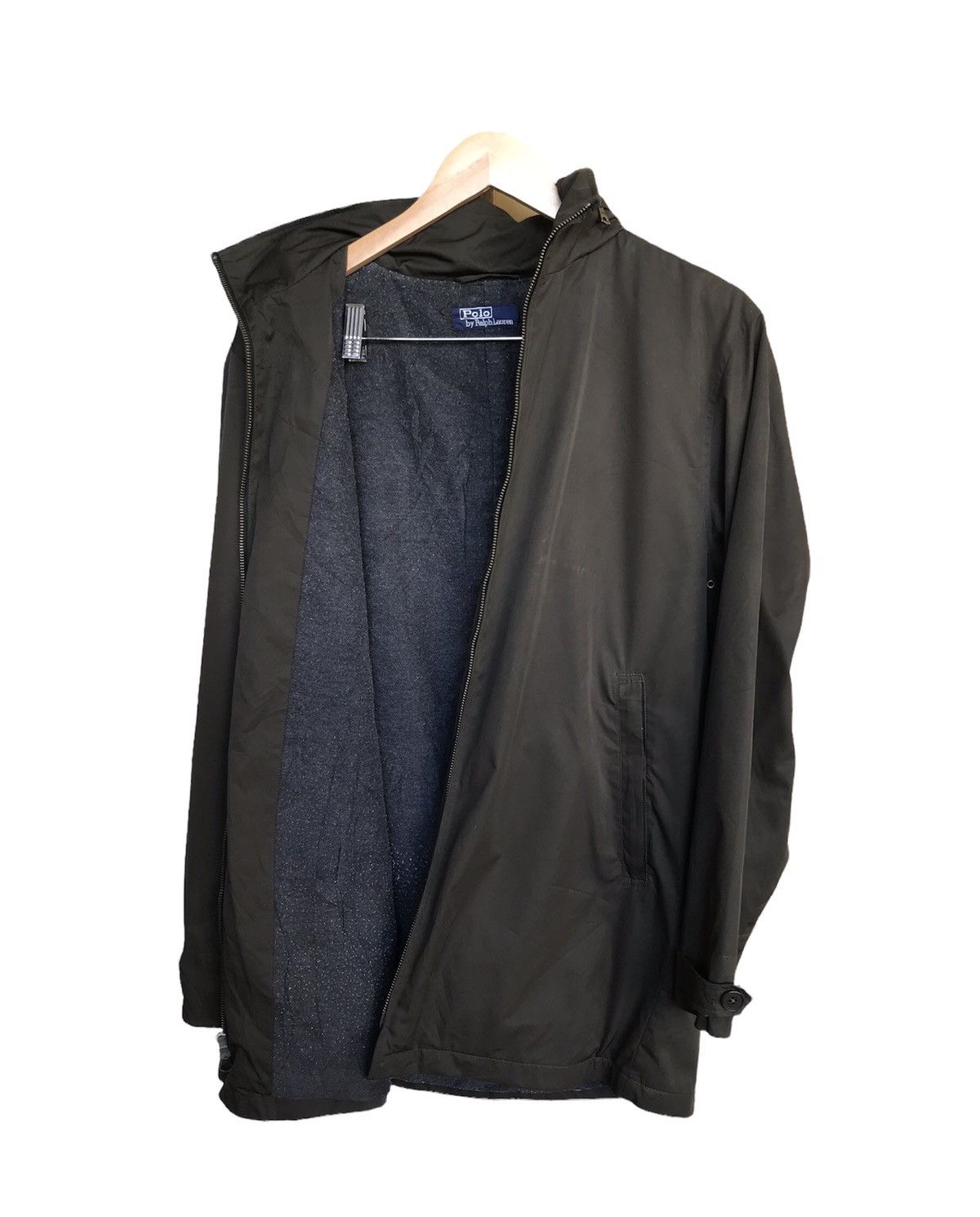 Polo Ralph Lauren Vintage Polo Ralph Lauren Minimalist Nylon Long Jackets Size US M / EU 48-50 / 2 - 4 Thumbnail