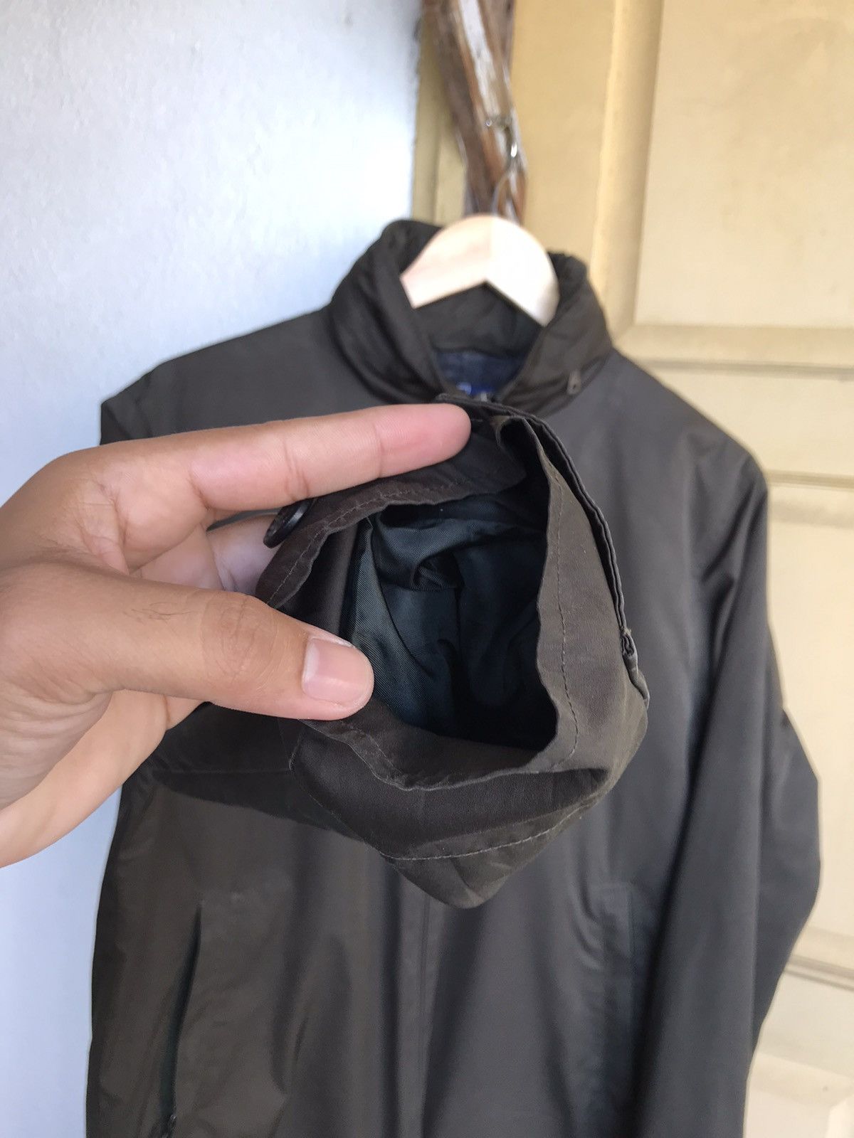 Polo Ralph Lauren Vintage Polo Ralph Lauren Minimalist Nylon Long Jackets Size US M / EU 48-50 / 2 - 11 Thumbnail