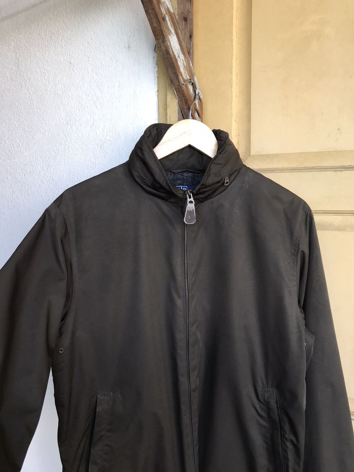 Polo Ralph Lauren Vintage Polo Ralph Lauren Minimalist Nylon Long Jackets Size US M / EU 48-50 / 2 - 9 Thumbnail