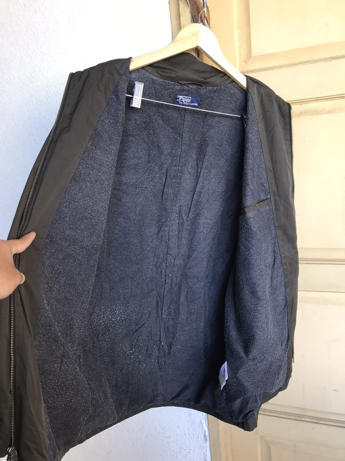 Polo Ralph Lauren Vintage Polo Ralph Lauren Minimalist Nylon Long Jackets Size US M / EU 48-50 / 2 - 18 Thumbnail