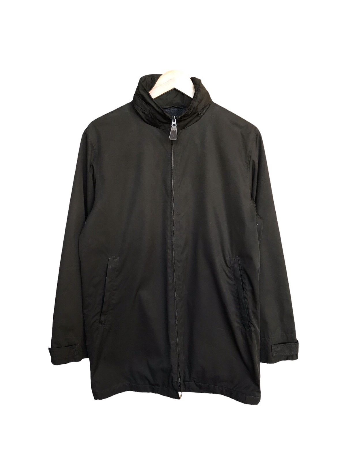 Polo Ralph Lauren Vintage Polo Ralph Lauren Minimalist Nylon Long Jackets Size US M / EU 48-50 / 2 - 2 Thumbnail