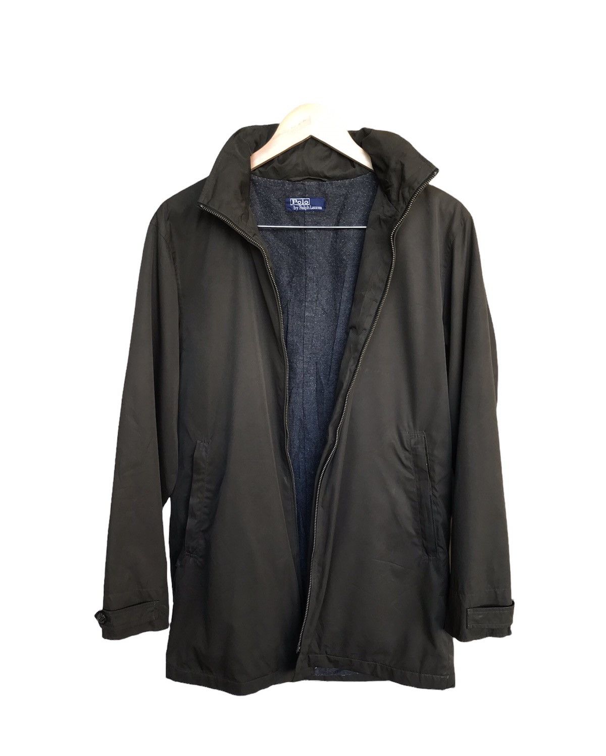 Polo Ralph Lauren Vintage Polo Ralph Lauren Minimalist Nylon Long Jackets Size US M / EU 48-50 / 2 - 1 Thumbnail