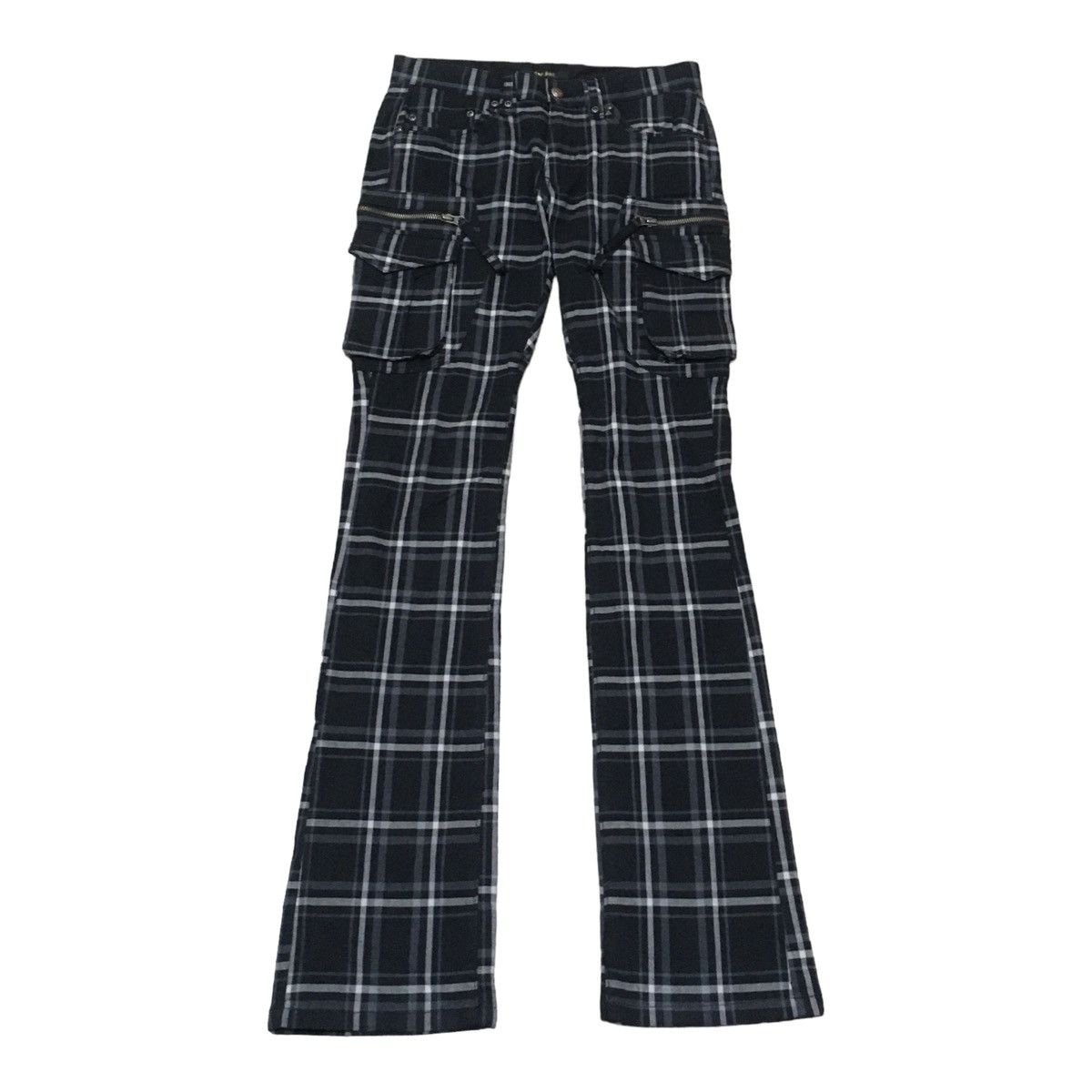 image of Avant Garde x Vintage Bee Bell Bondage Pants 1990S in Black, Men's (Size 29)