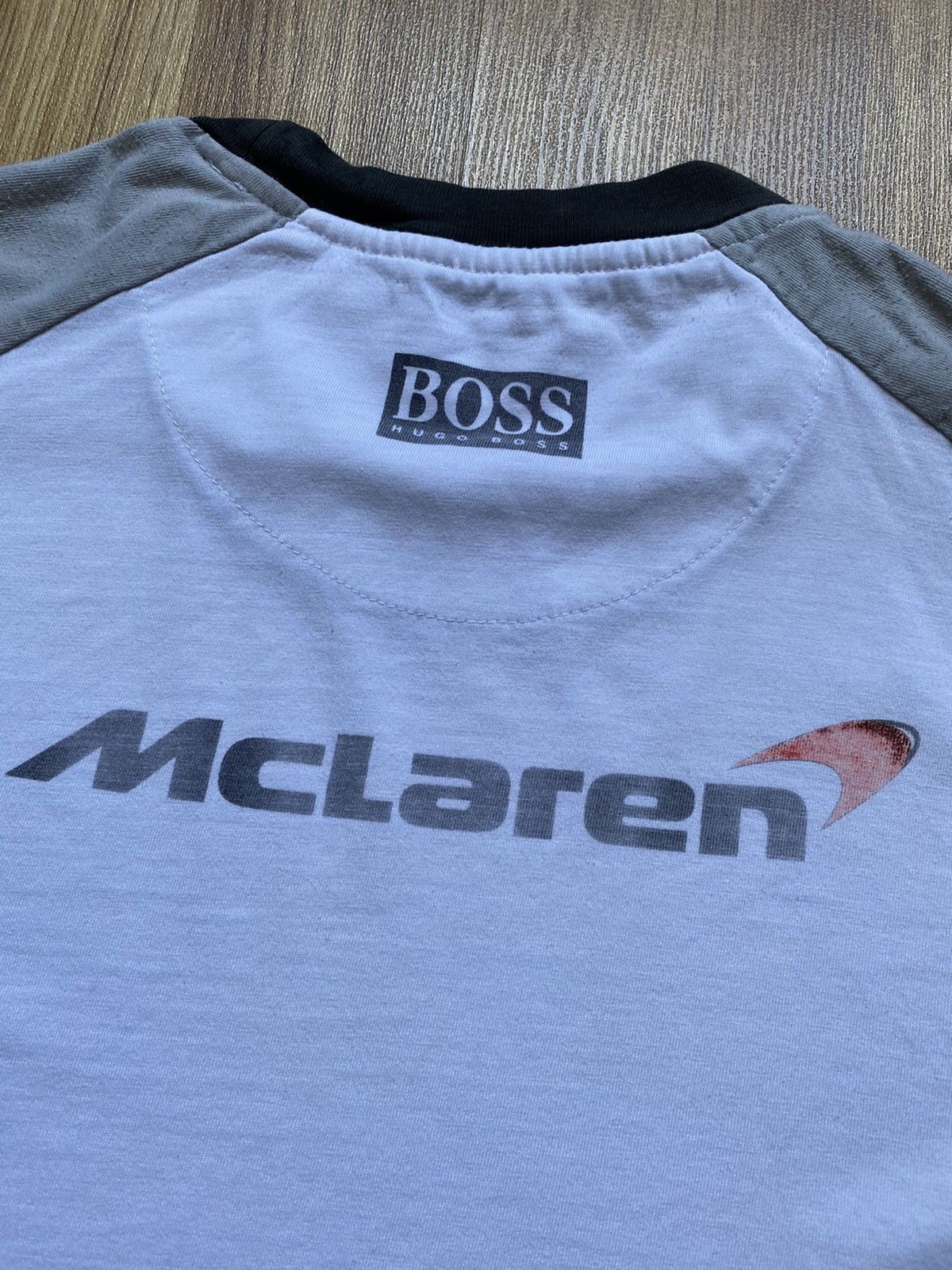 Mercedes-Benz Vintage Mercedes McLaren Jenson Button Pirelli F1 Shirt BMW Size US L / EU 52-54 / 3 - 13 Thumbnail