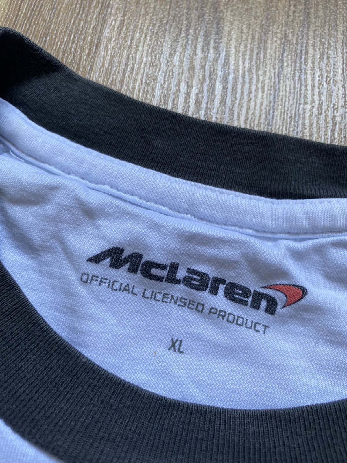 Mercedes-Benz Vintage Mercedes McLaren Jenson Button Pirelli F1 Shirt BMW Size US L / EU 52-54 / 3 - 8 Thumbnail