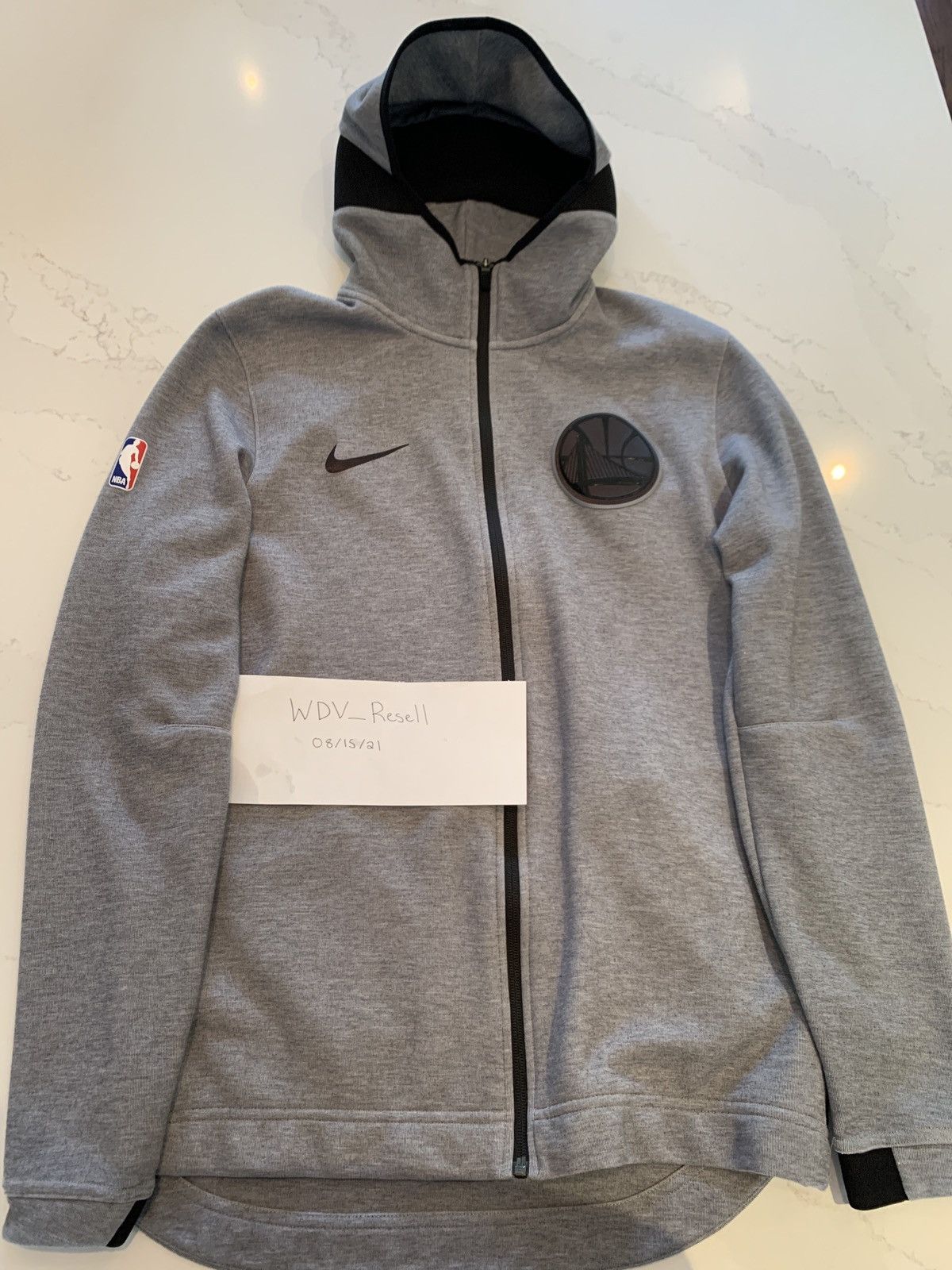 Nike Nike Golden State Warriors Showtime Zip Up Grey Size US M / EU 48-50 / 2 - 1 Thumbnail