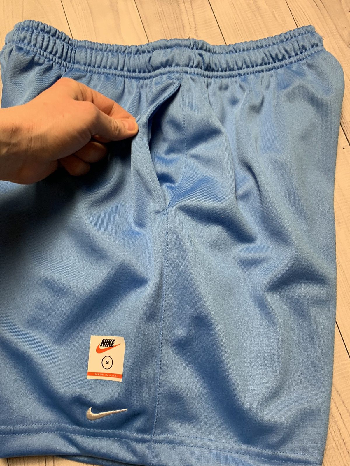 Nike × Vintage Vintage Nike shorts logo swoosh size S Size US 30 / EU 46 - 6 Thumbnail