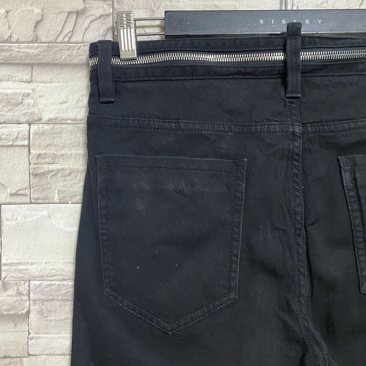 Marcelo Burlon Marcelo Burlon Black Denim Biker Jeans Undercover Size US 33 - 14 Thumbnail