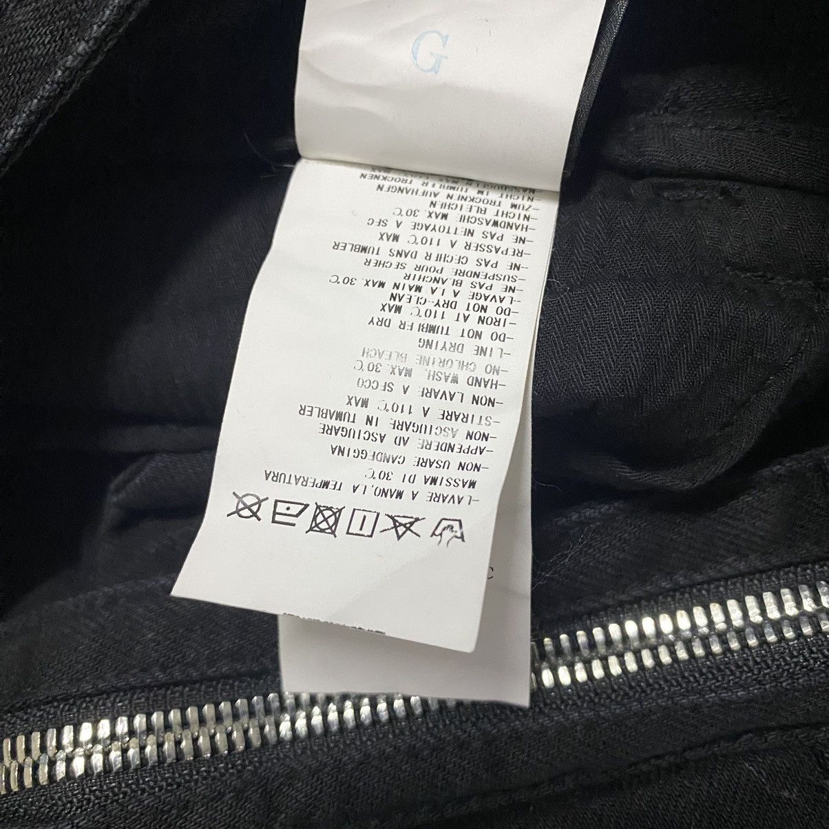 Marcelo Burlon Marcelo Burlon Black Denim Biker Jeans Undercover Size US 33 - 18 Thumbnail