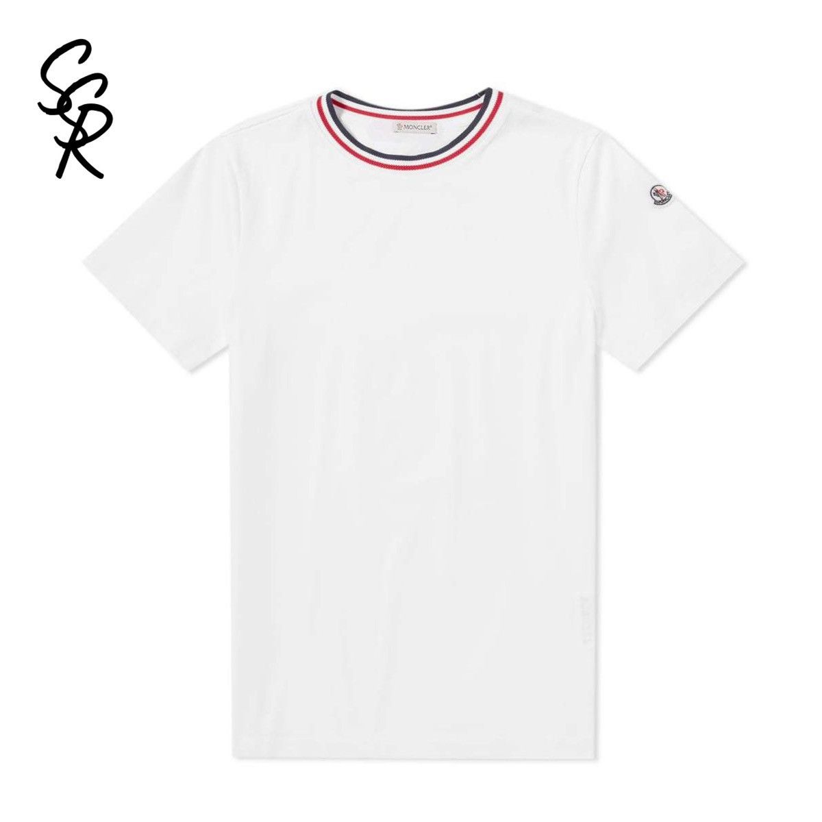 MONCLER(モンクレール) MAGLIA T-SHIRT ロゴリンガーT 杢グレー