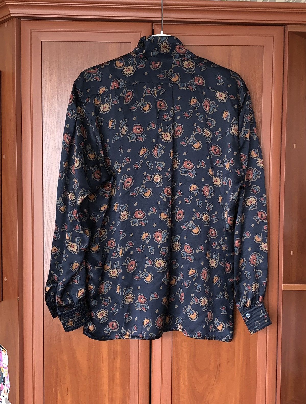 Escada × Escada Sport Escada 40 100% silk button up shirt blouse dress flowers 🌸 Size S / US 4 / IT 40 - 13 Thumbnail