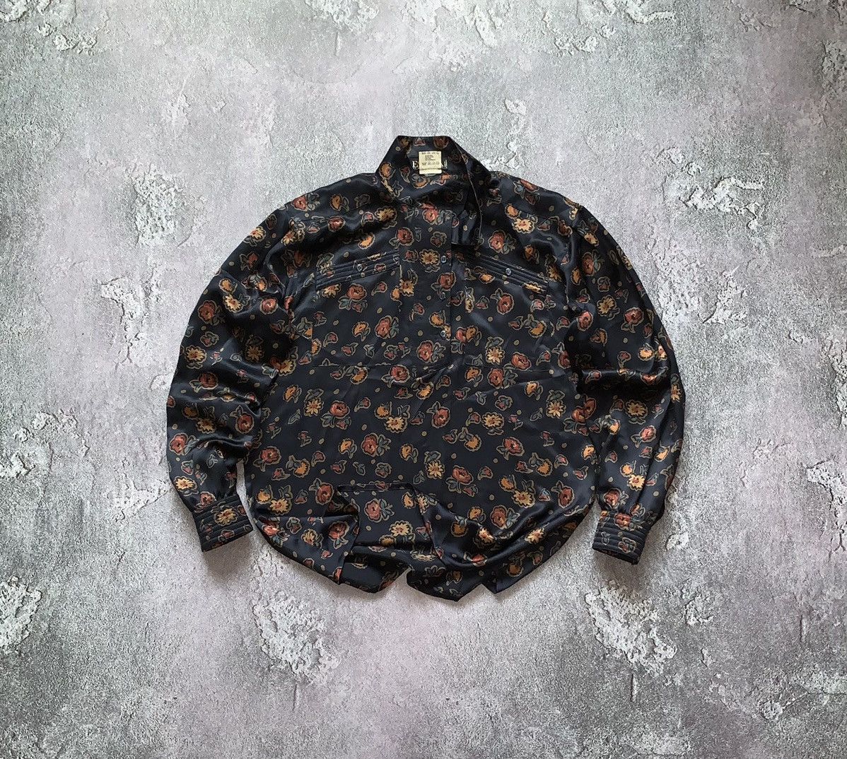 Escada × Escada Sport Escada 40 100% silk button up shirt blouse dress flowers 🌸 Size S / US 4 / IT 40 - 1 Thumbnail
