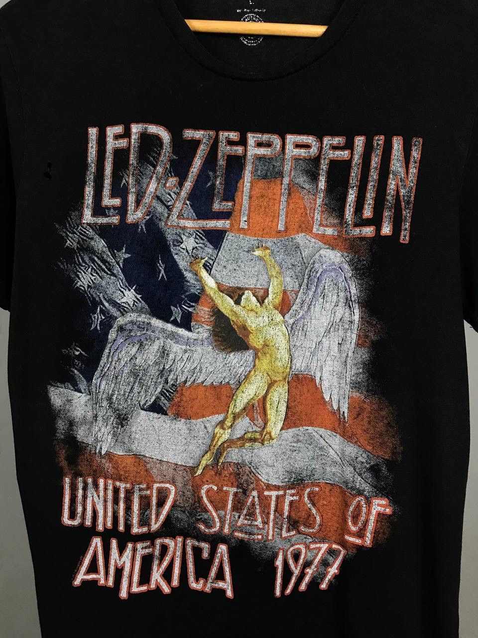Band Tees × Led Zeppelin × Vintage Led Zeppelin vintage rock band tee Size US M / EU 48-50 / 2 - 3 Thumbnail