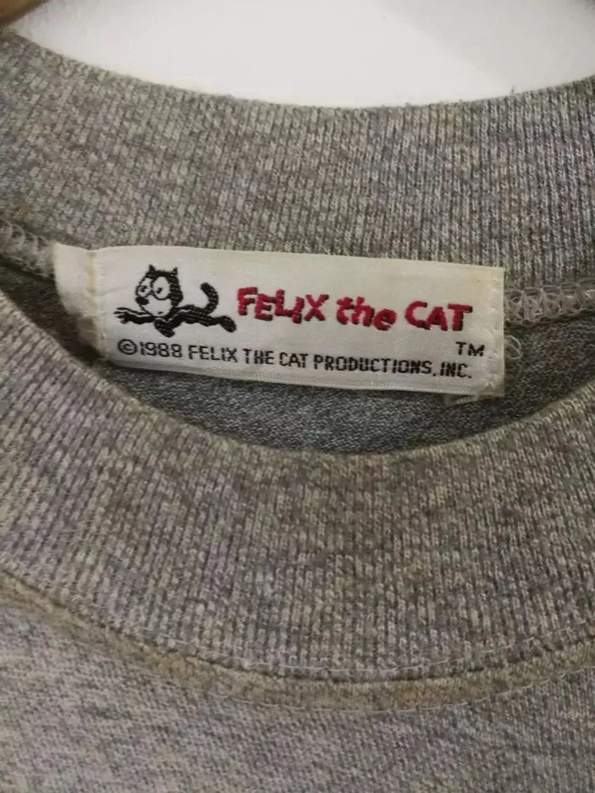 Vintage vintage 80s felix the cat tshirt cartoon tshirt streetwear Size US M / EU 48-50 / 2 - 4 Thumbnail