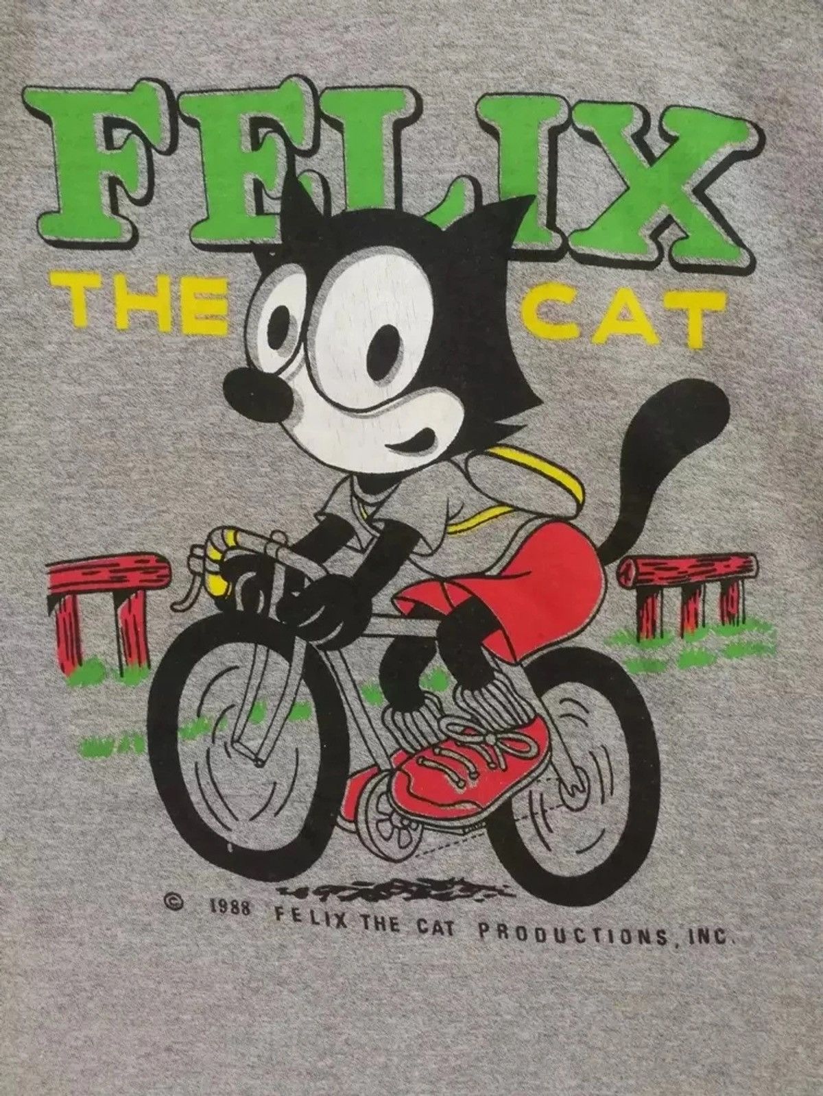 Vintage vintage 80s felix the cat tshirt cartoon tshirt streetwear Size US M / EU 48-50 / 2 - 3 Thumbnail