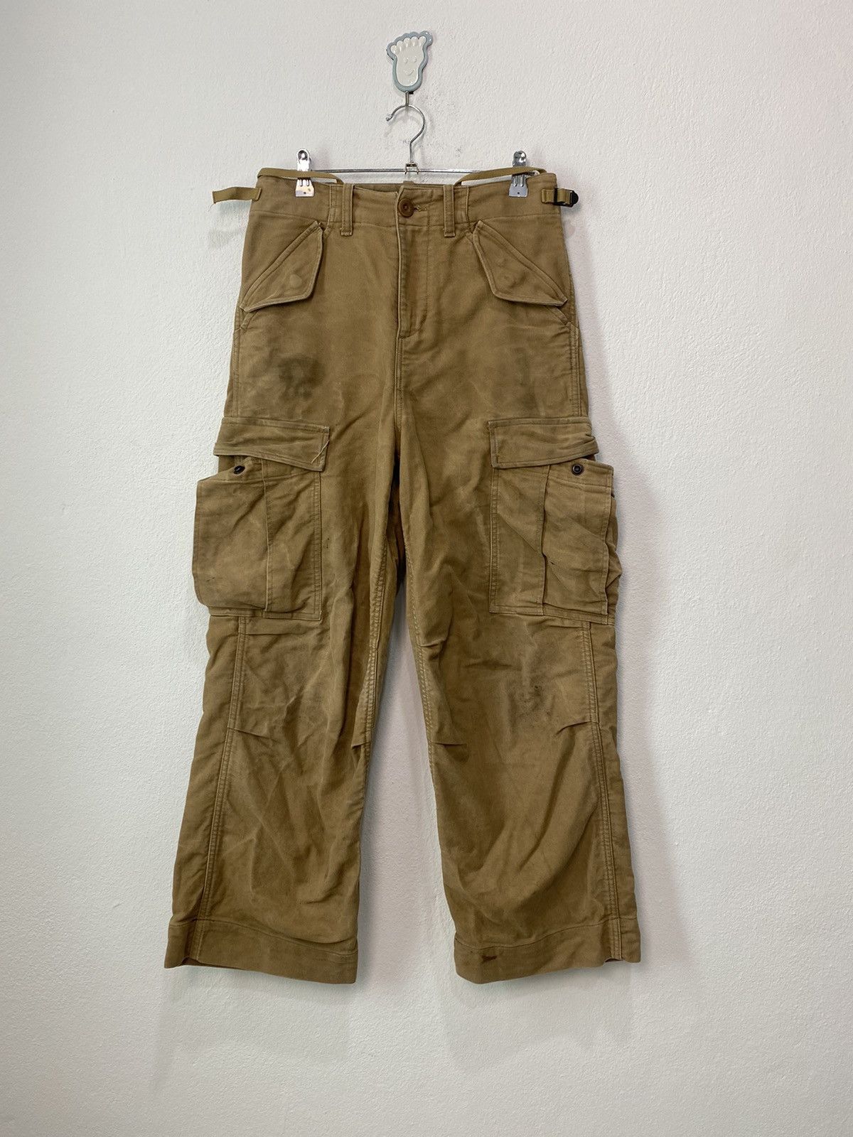 Nigel Cabourn NIGEL CABOURN CARGO PANTS Size US 28 / EU 44 - 1 Thumbnail
