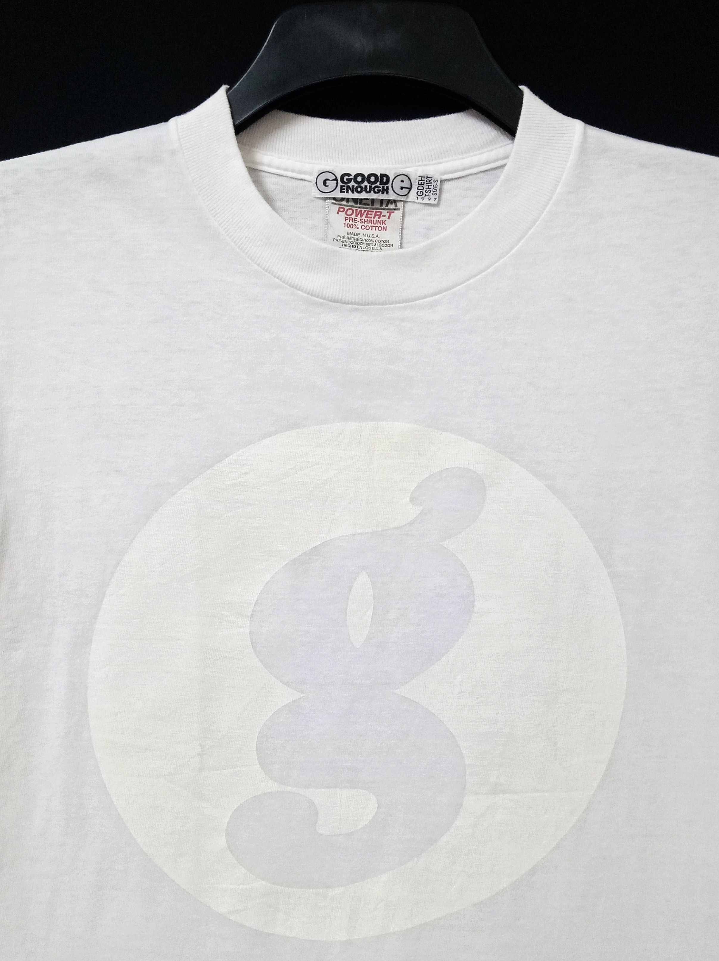 Good Enough 🔥🔥🔥1997 GOOD ENOUGH Hiroshi Fujiwara Made in Usa T-Shirt Size US S / EU 44-46 / 1 - 3 Thumbnail