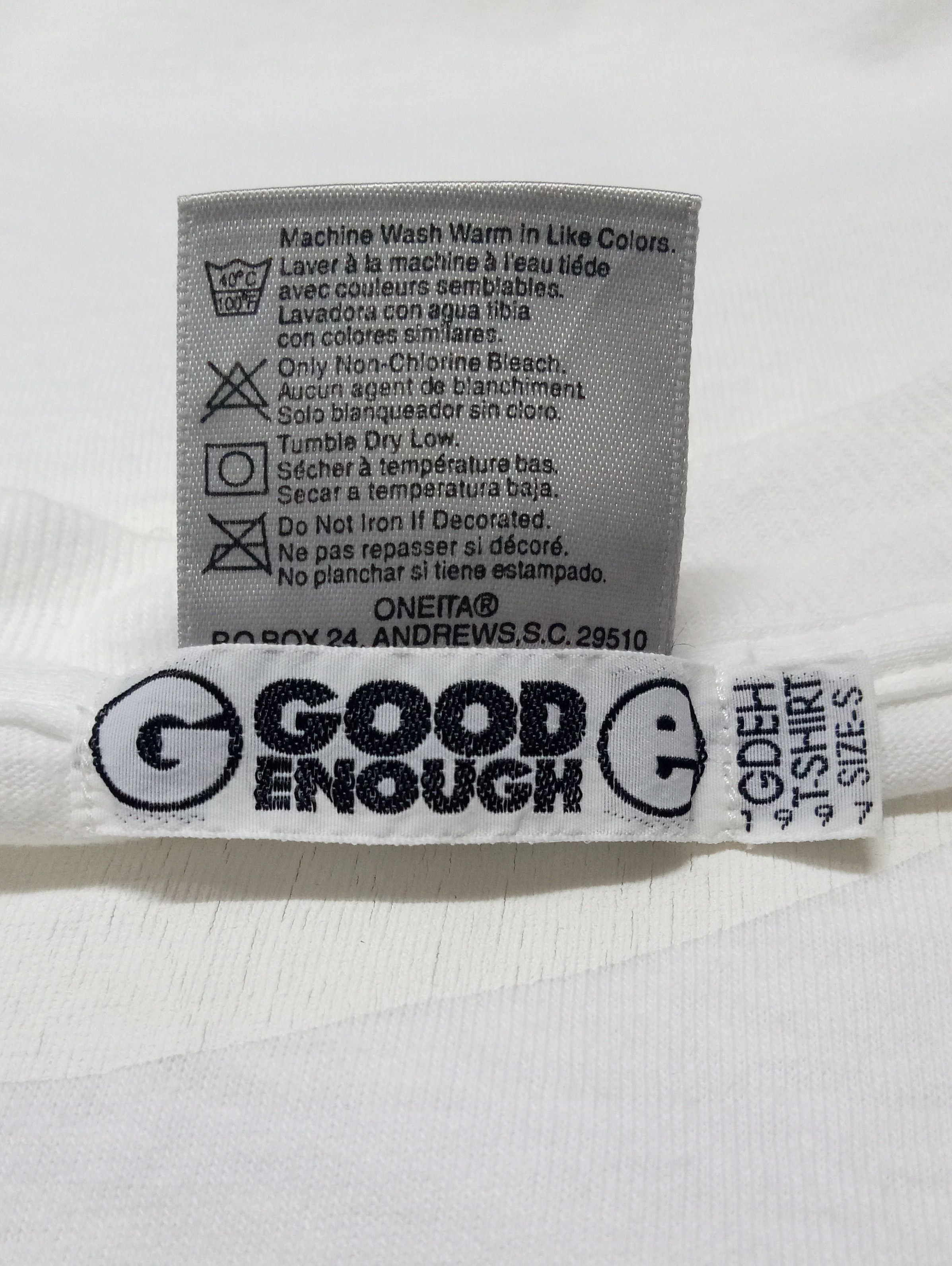 Good Enough 🔥🔥🔥1997 GOOD ENOUGH Hiroshi Fujiwara Made in Usa T-Shirt Size US S / EU 44-46 / 1 - 7 Thumbnail
