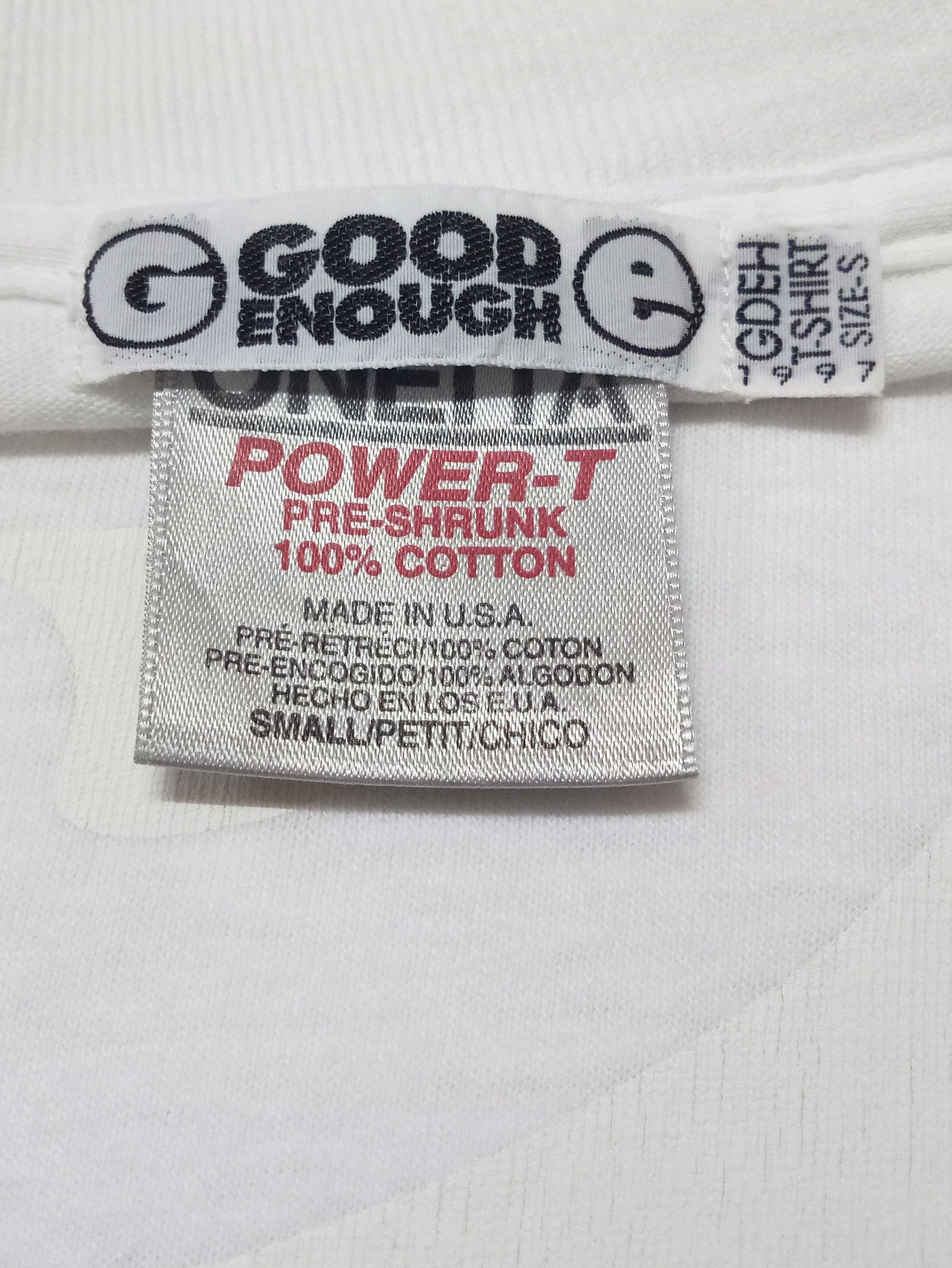 Good Enough 🔥🔥🔥1997 GOOD ENOUGH Hiroshi Fujiwara Made in Usa T-Shirt Size US S / EU 44-46 / 1 - 6 Thumbnail