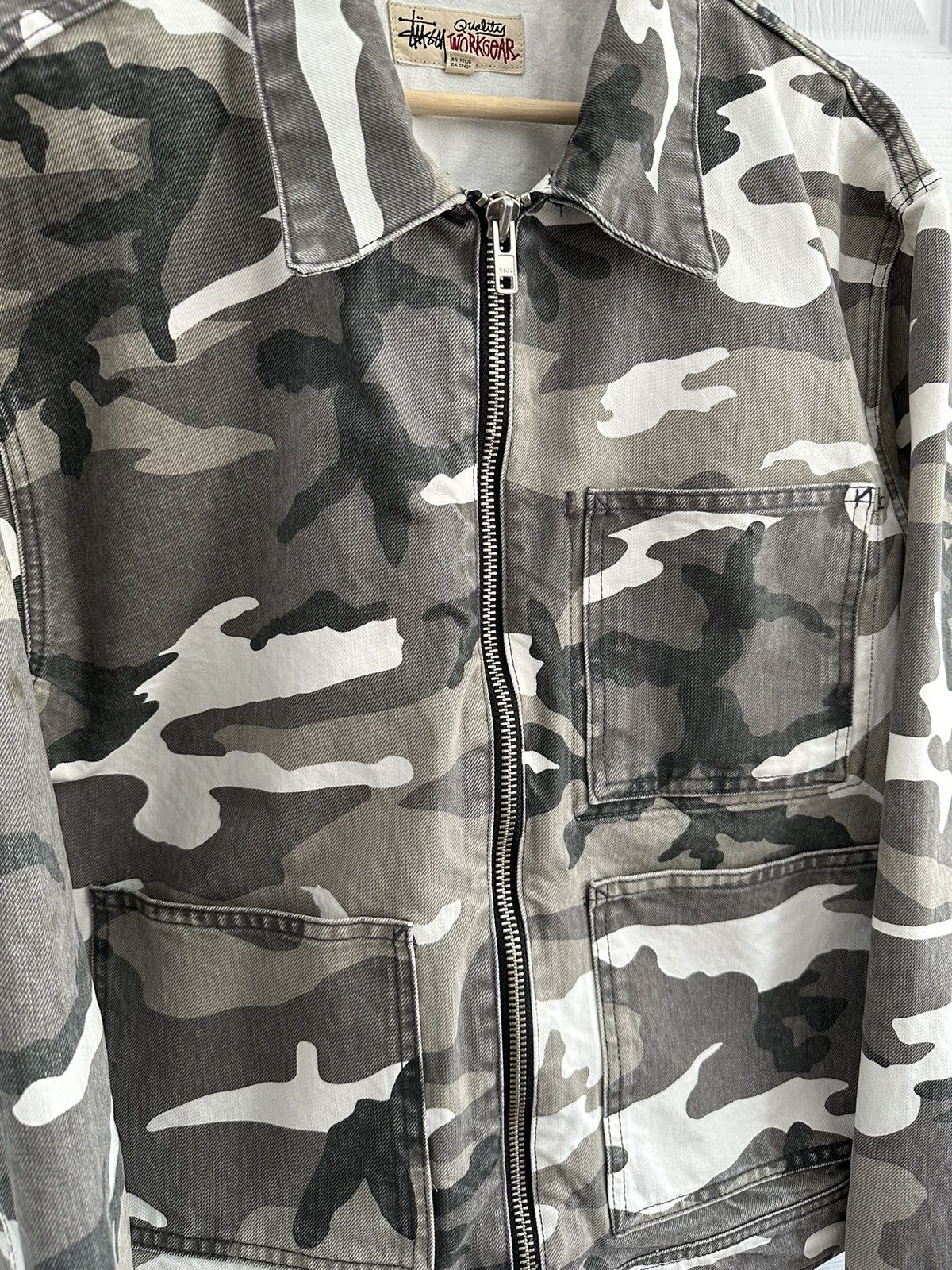 Stussy FINAL DROP Stussy Snow Camo Work Jacket FW22 | Grailed