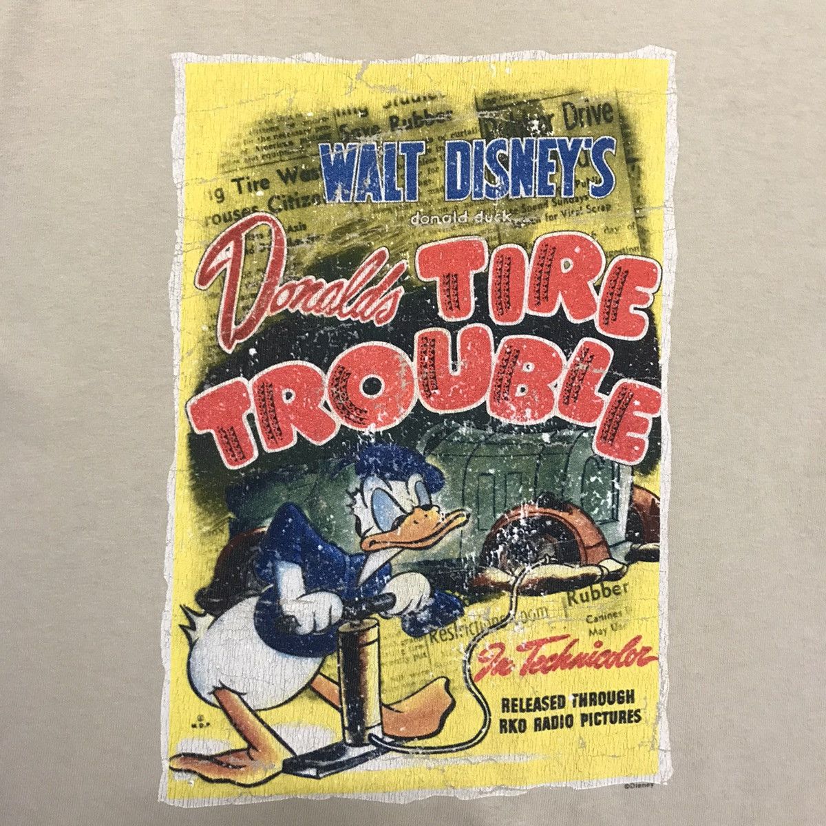 Cartoon Network × Disney × Vintage Vintage Donalds Duck Disney Tee Walt Disney Size US M / EU 48-50 / 2 - 2 Thumbnail
