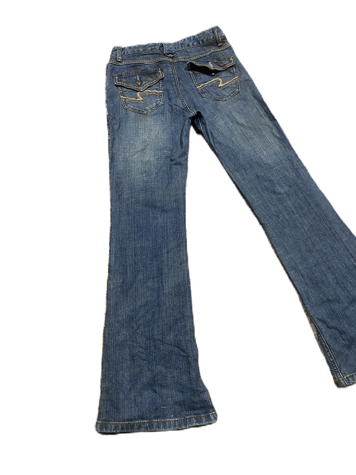If Six Was Nine × Japanese Brand × PPFM FLARE DENIM JAPANESE BRAND Size US 27 - 2 Thumbnail