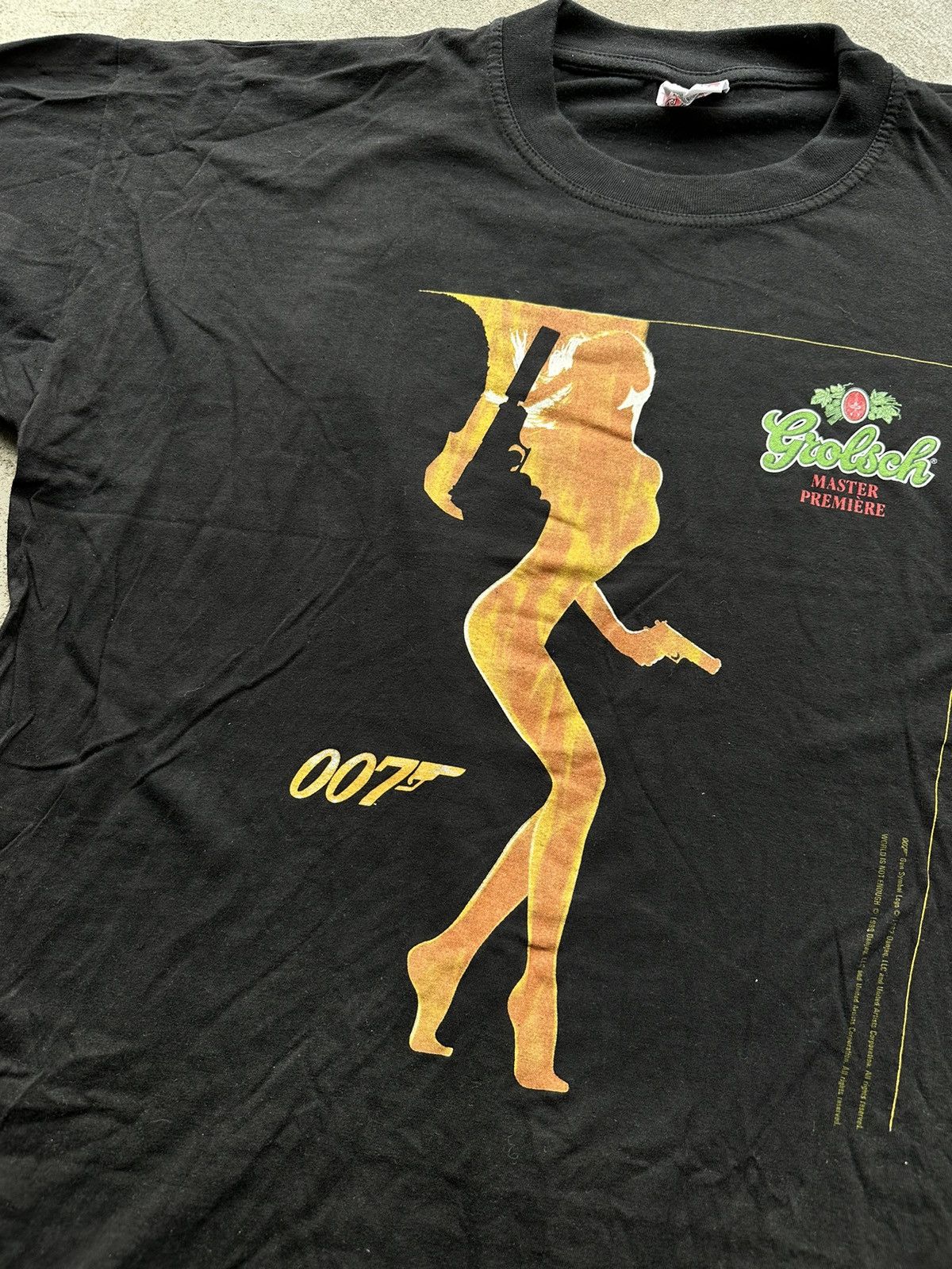 Vintage 99’ 007 James Bond T-shirt Grolsch Size US XL / EU 56 / 4 - 2 Thumbnail