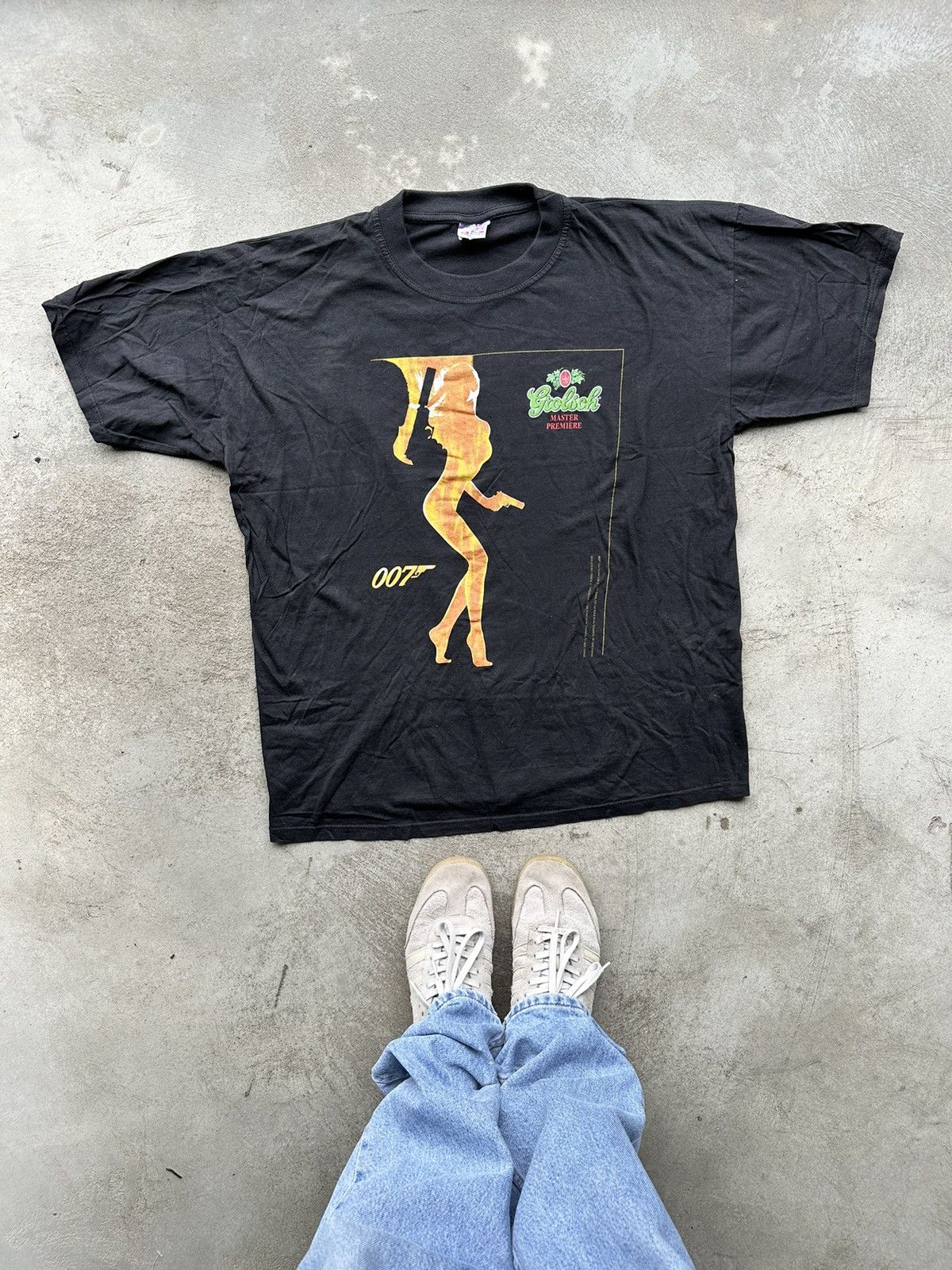 Vintage 99’ 007 James Bond T-shirt Grolsch Size US XL / EU 56 / 4 - 1 Thumbnail
