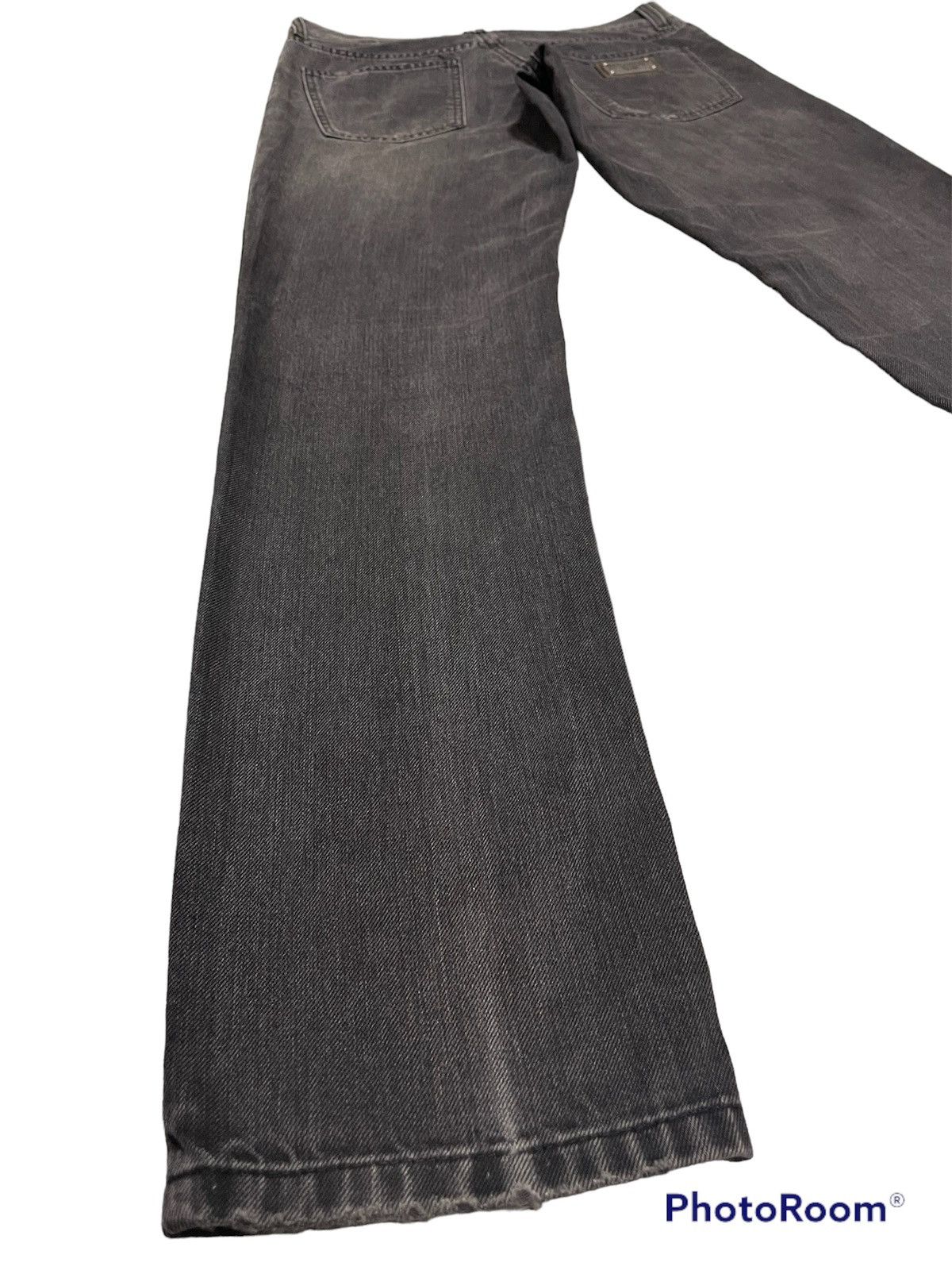 Dolce & Gabbana DOLCE & GABBANA DISTRESSED BLACK JEANS DENIM Size US 32 / EU 48 - 17 Thumbnail