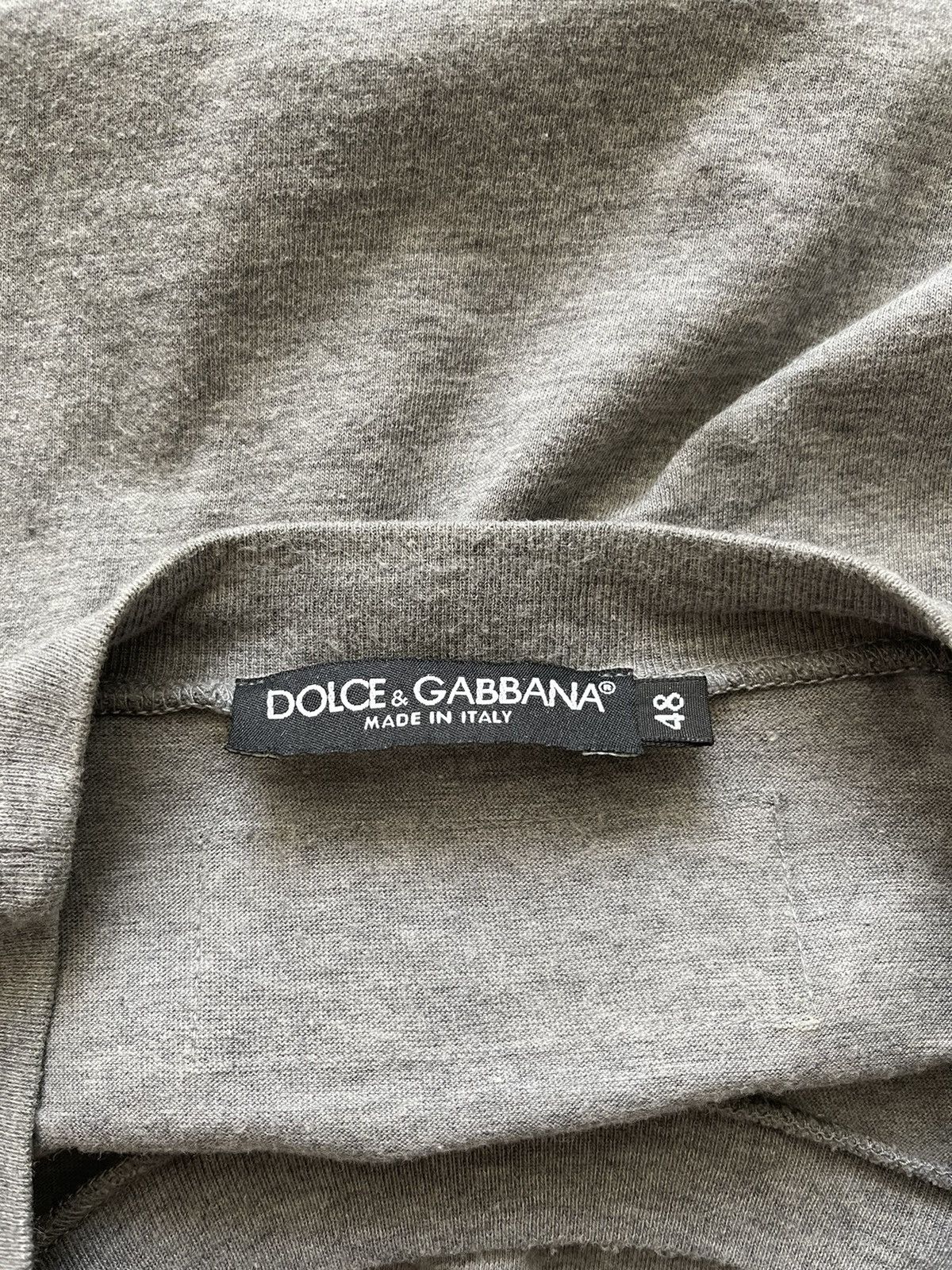 Dolce & Gabbana Matte black stripe t-shirt Size US M / EU 48-50 / 2 - 3 Thumbnail