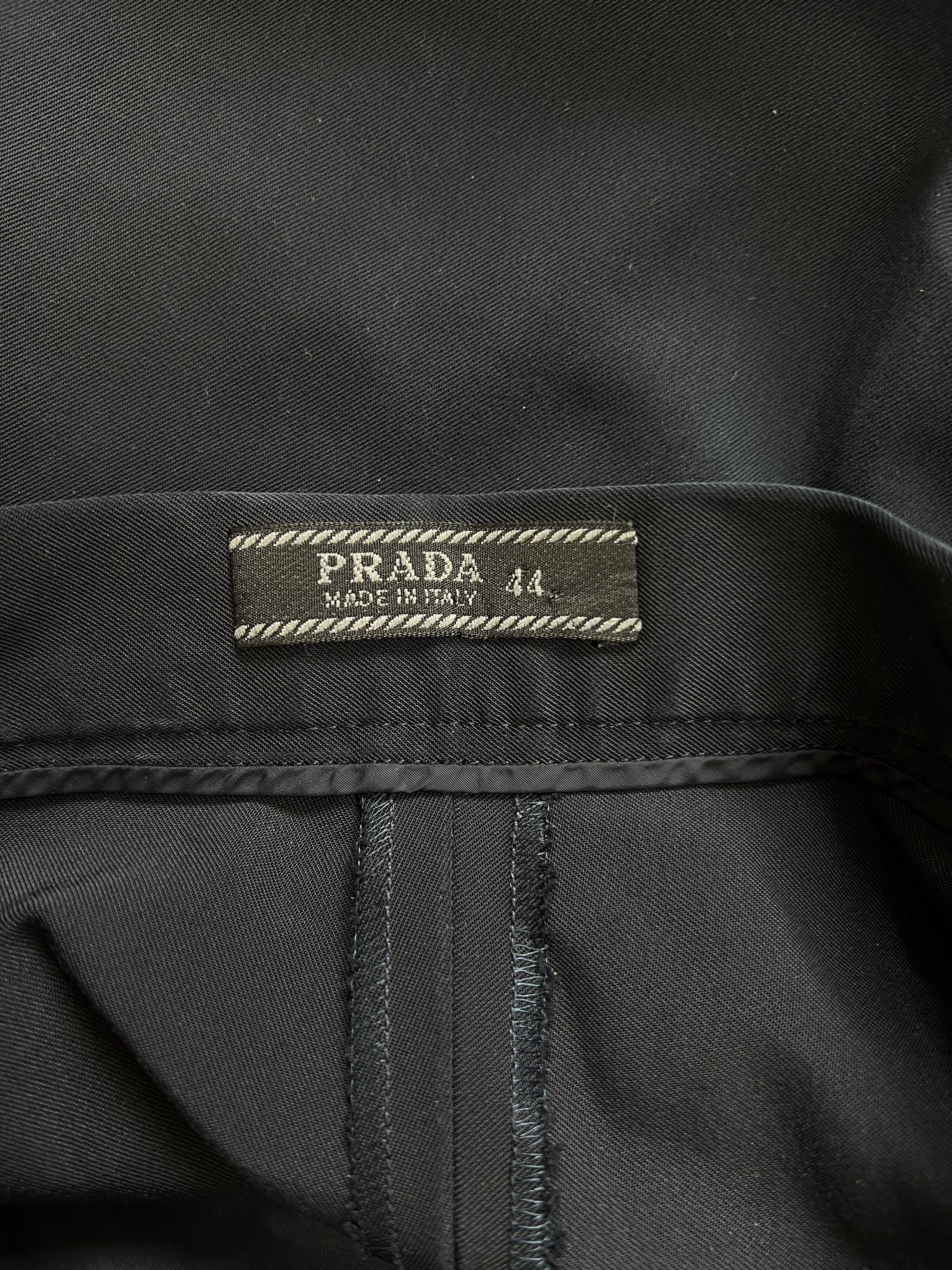Prada ⚡️QUICK SALE⚡️Prada Navy Pants Trousers Size 30" / US 8 / IT 44 - 5 Thumbnail
