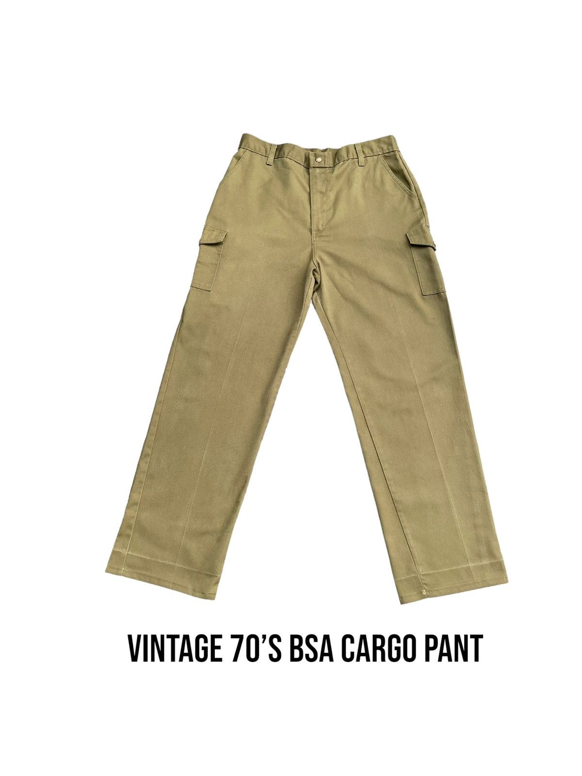 Vintage Vintage 70’s Boy Scouts Of America Cargo Trouser Size US 33 - 1 Thumbnail