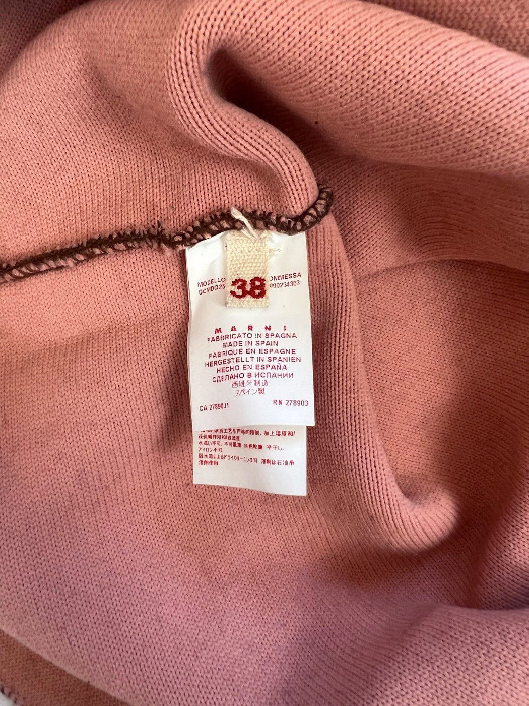 Marni ⚡️QUICK SALE⚡️Marni Brown Short Sleeve Thick Tshirt Size M / US 6-8 / IT 42-44 - 4 Thumbnail